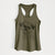 Puff the Malshi - Women's Racerback Tanktop