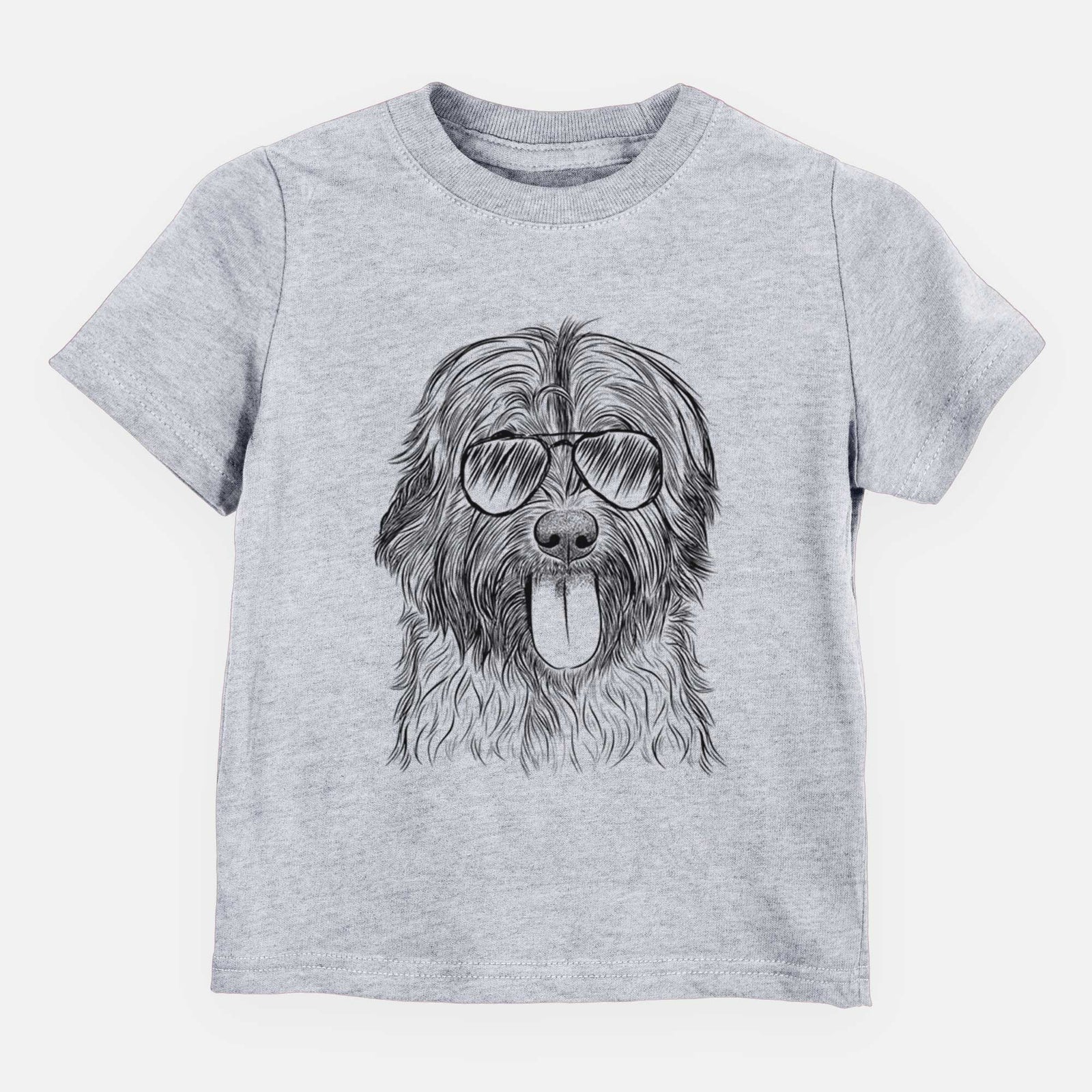 Aviator Puig the Catalan Sheepdog - Kids/Youth/Toddler Shirt