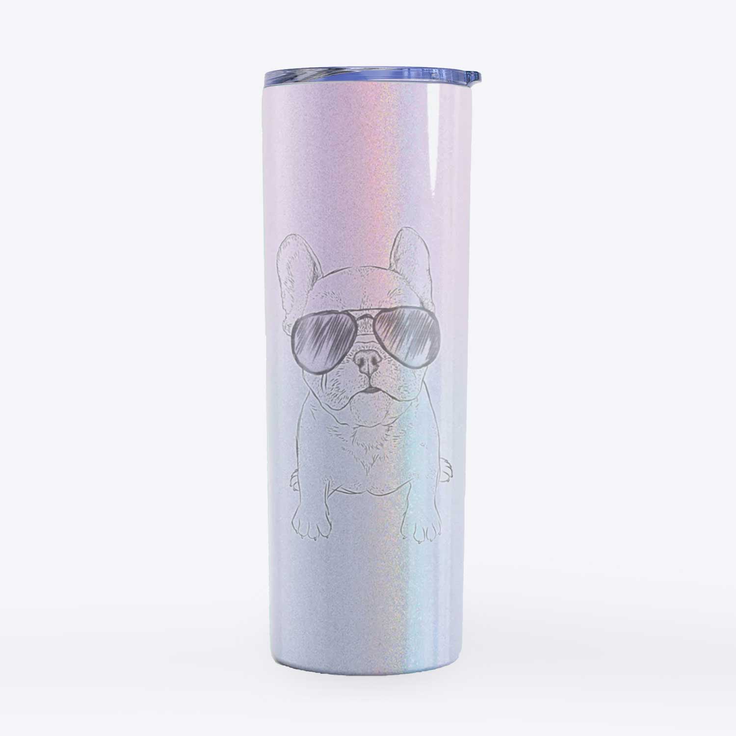 Puppy Pierre the French Bulldog - 20oz Skinny Tumbler