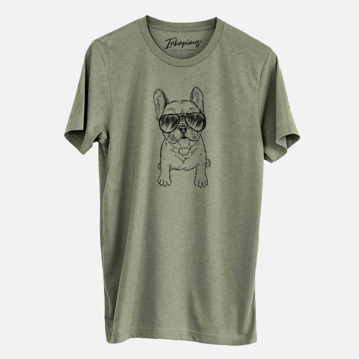 Aviator Puppy Pierre the French Bulldog - Unisex Crewneck