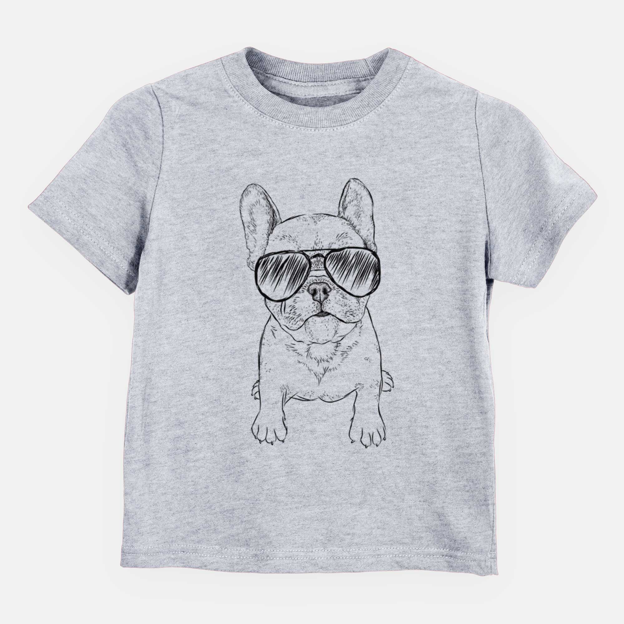 Aviator Puppy Pierre the French Bulldog - Kids/Youth/Toddler Shirt