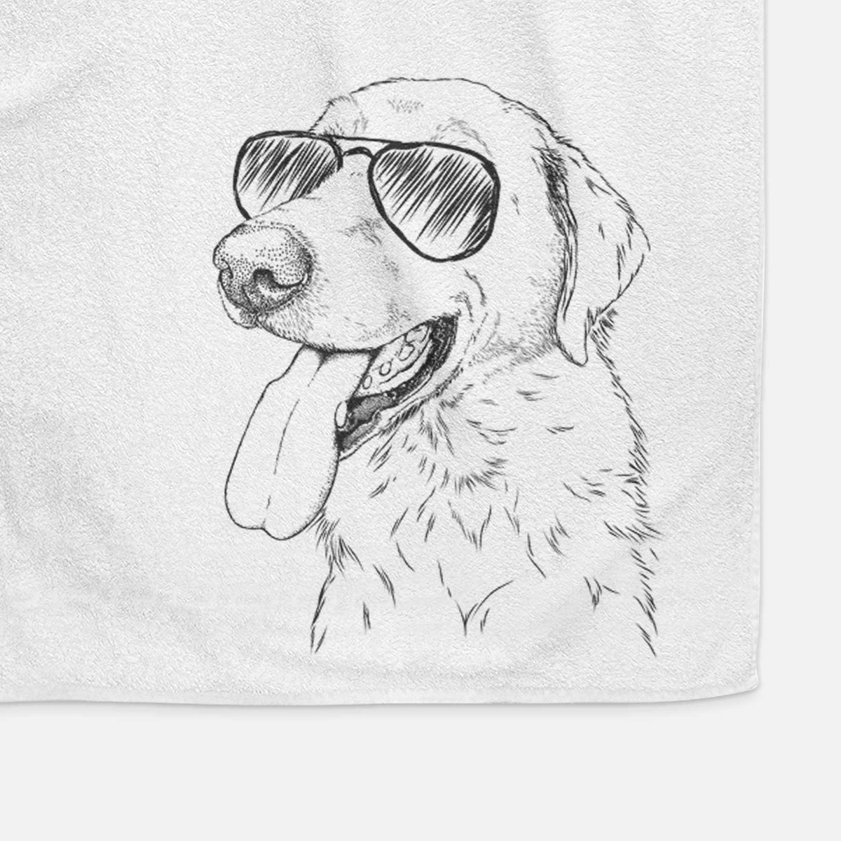 Purl the British Lab Decorative Hand Towel