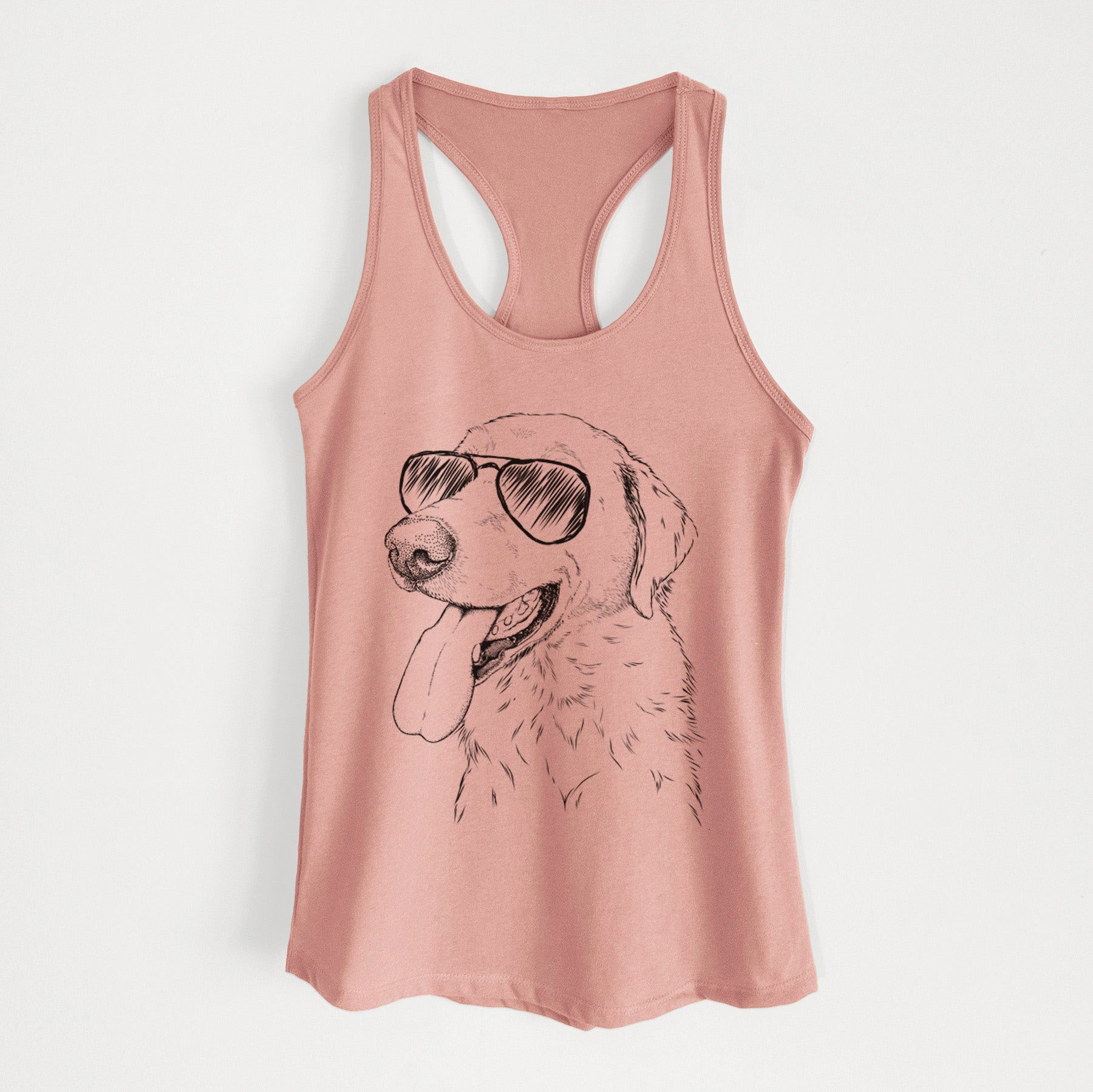 Purl the British Lab - Women's Racerback Tanktop