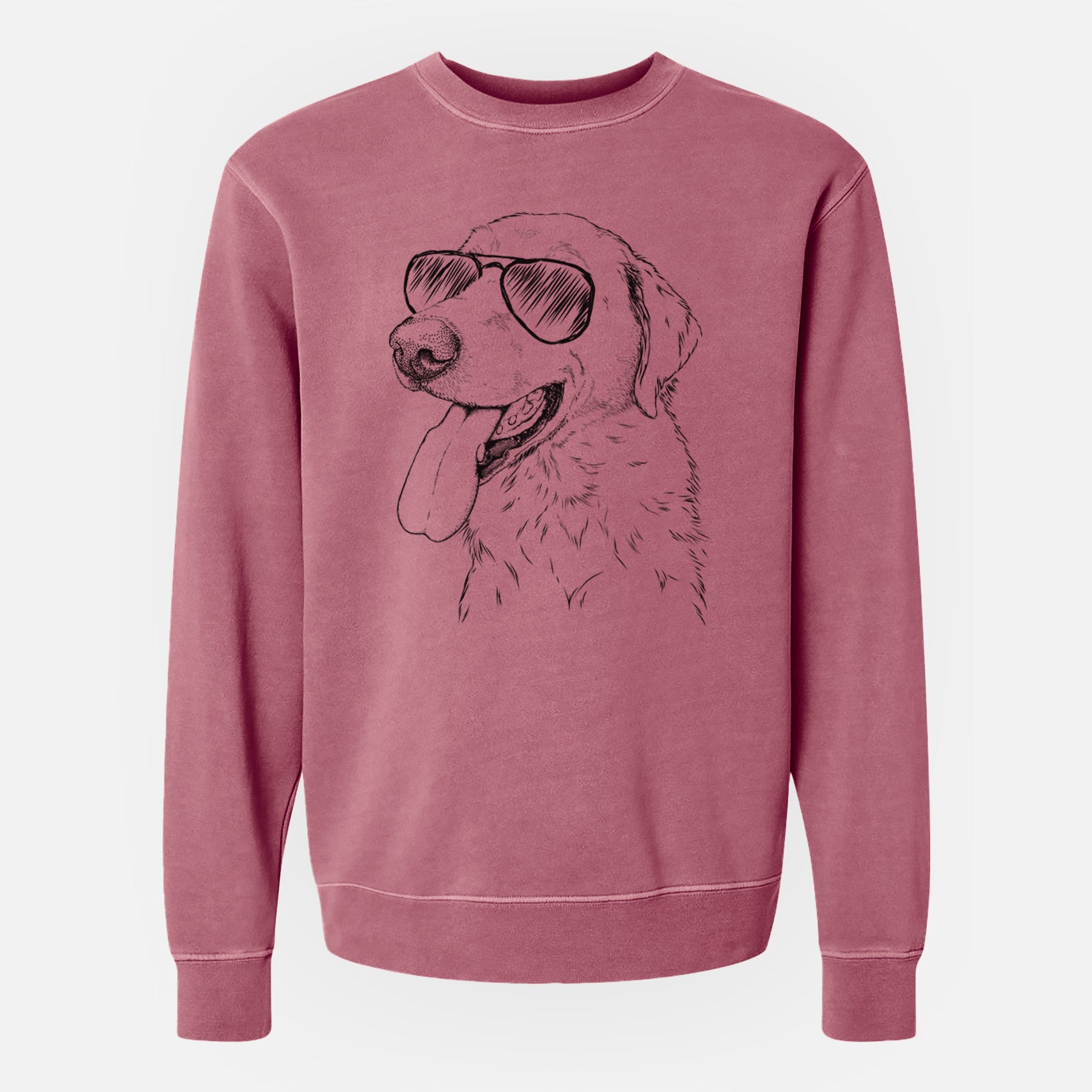 Aviator Purl the British Lab - Unisex Pigment Dyed Crew Sweatshirt