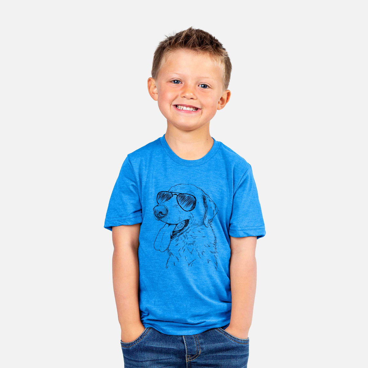 Aviator Purl the British Lab - Kids/Youth/Toddler Shirt