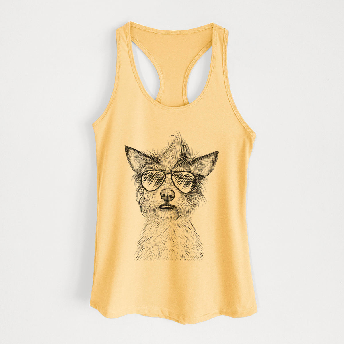 Quigley the Mixed Breed - Women's Racerback Tanktop