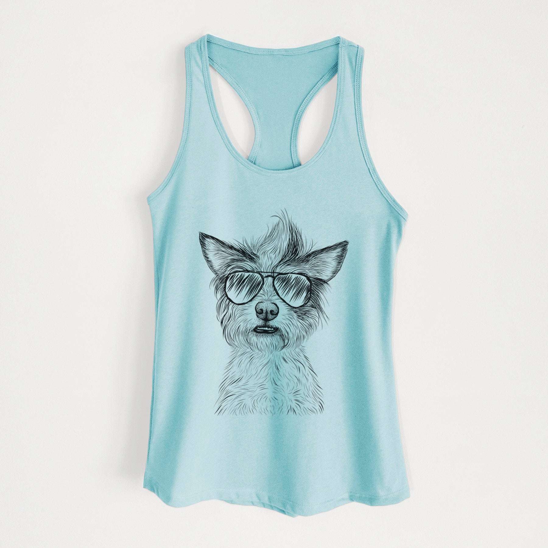 Quigley the Mixed Breed - Women's Racerback Tanktop