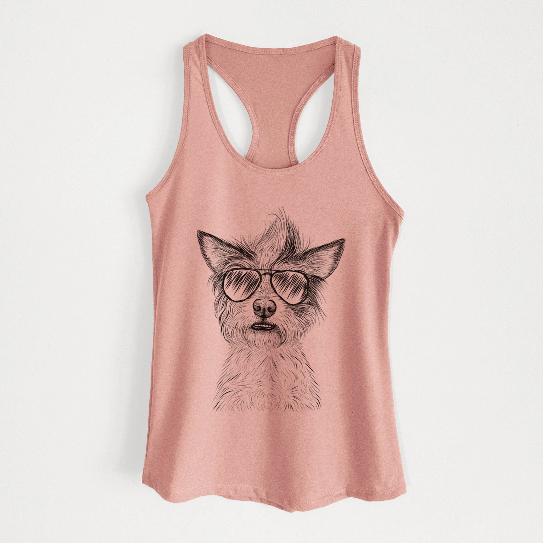 Quigley the Mixed Breed - Women's Racerback Tanktop