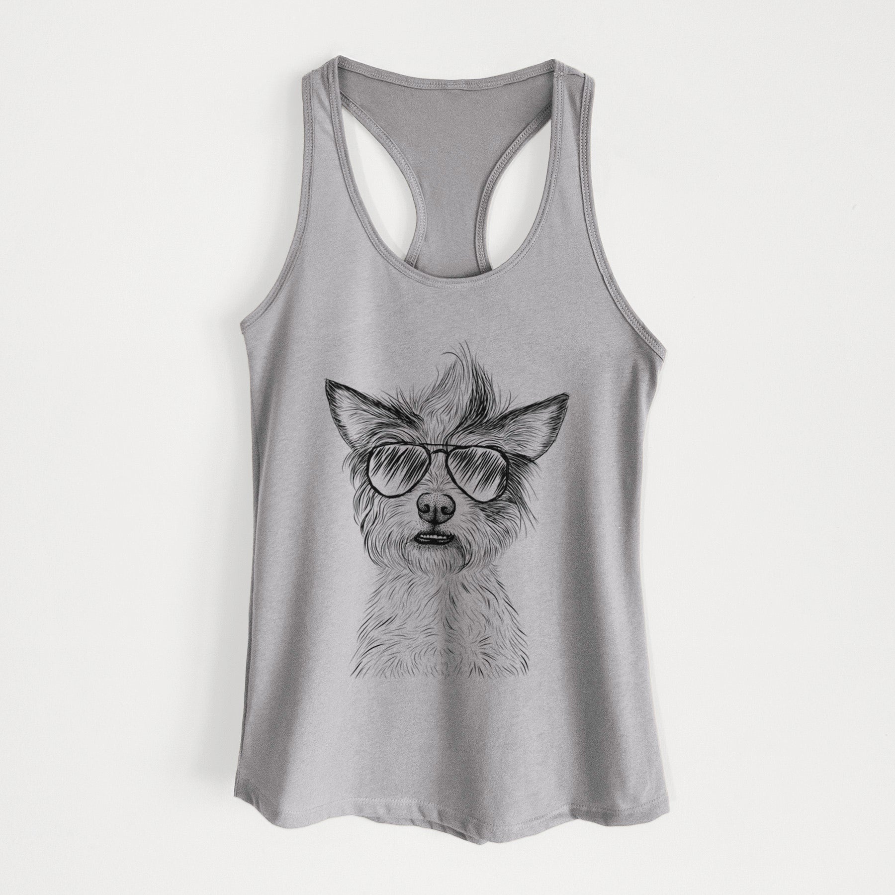 Quigley the Mixed Breed - Women's Racerback Tanktop