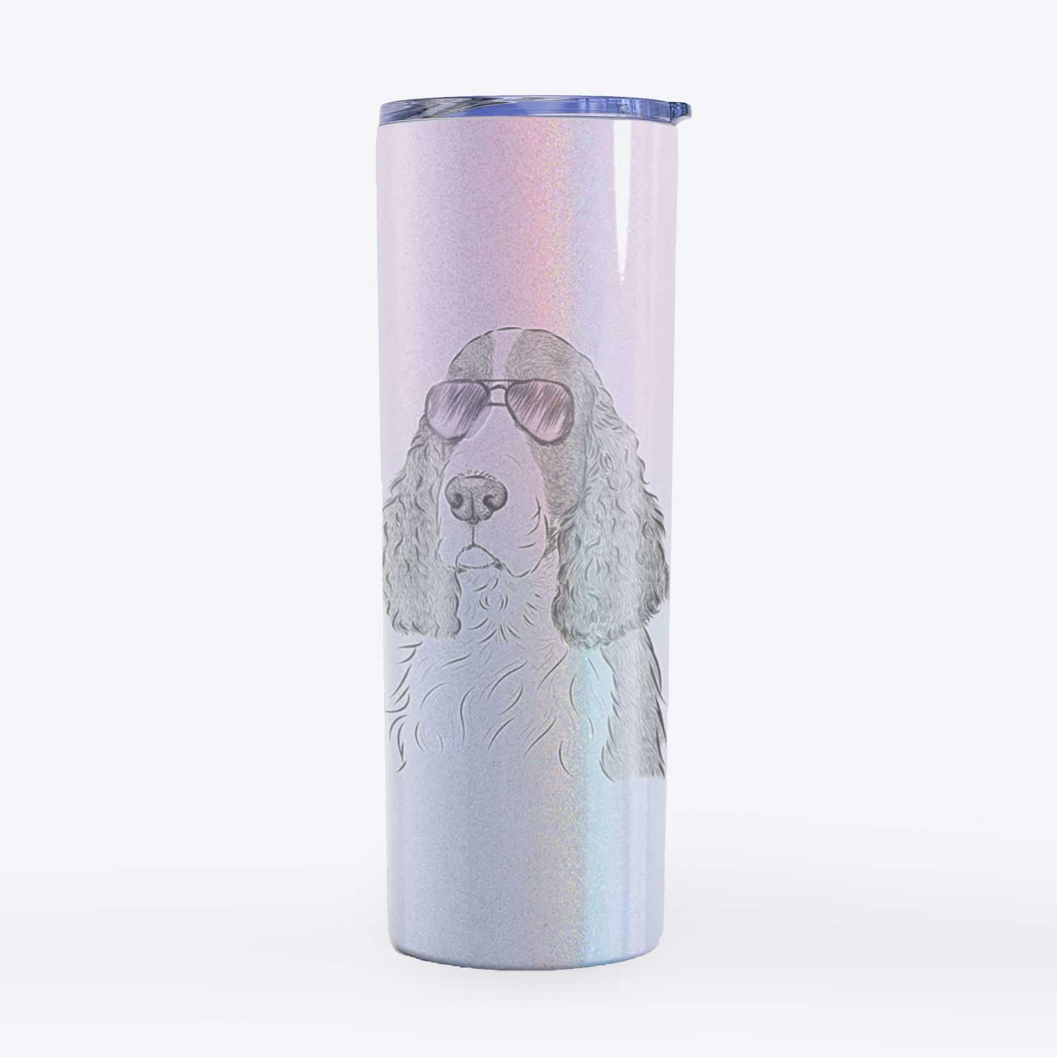 Quincy the English Springer Spaniel - 20oz Skinny Tumbler