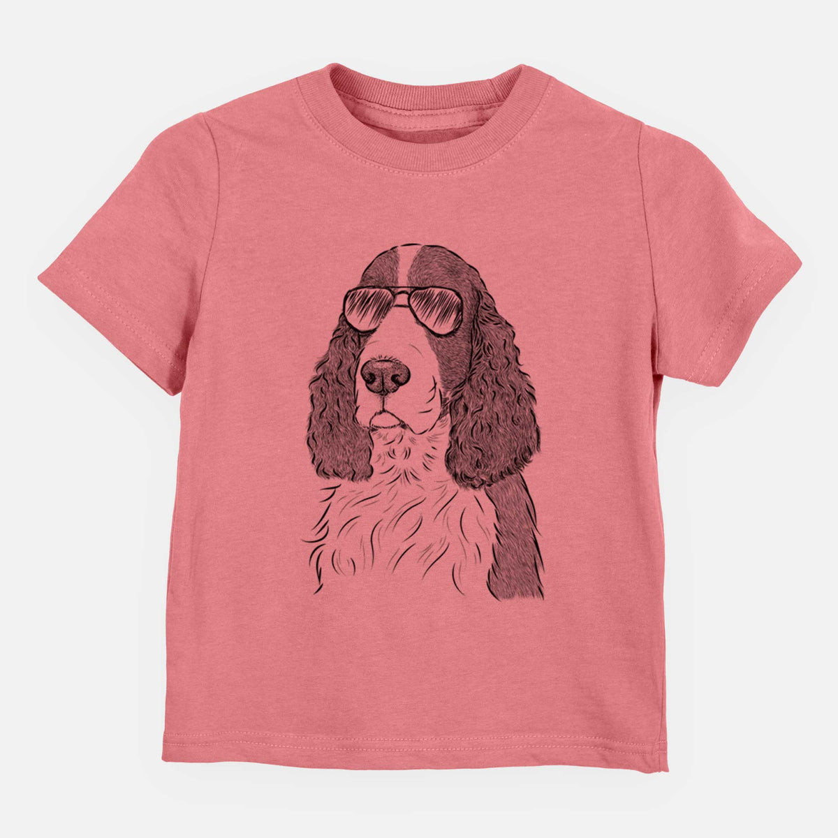 Aviator Quincy the English Springer Spaniel - Kids/Youth/Toddler Shirt
