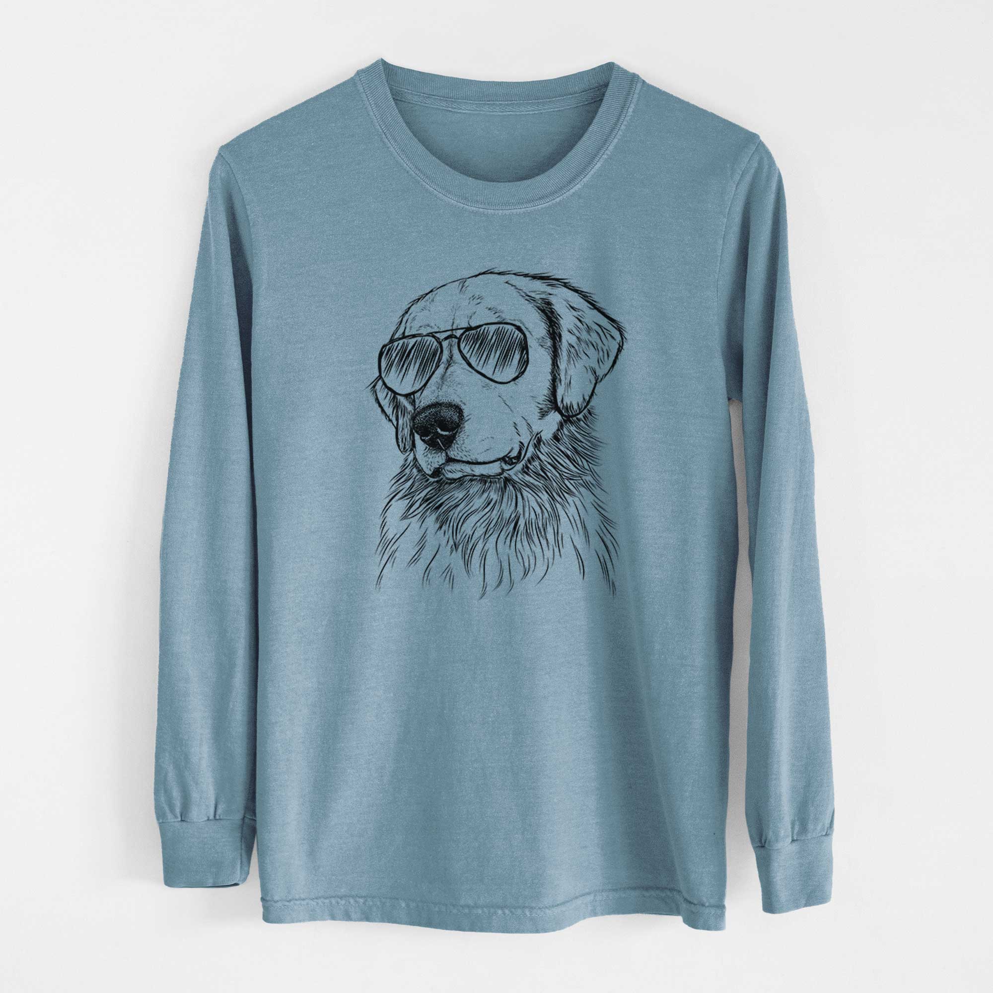 Aviators Quinn the Golden Retriever - Heavyweight 100% Cotton Long Sleeve