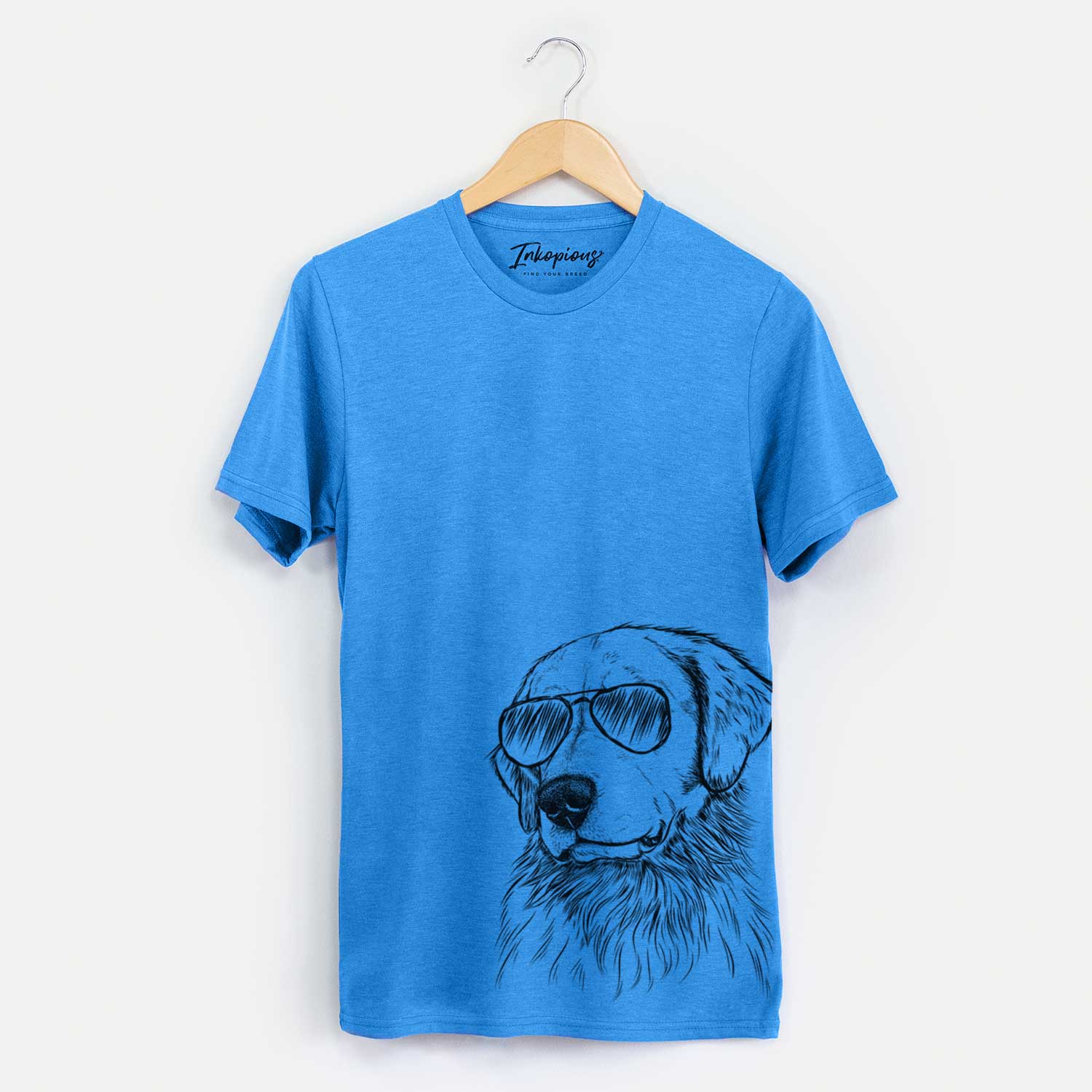 Aviator Quinn the Golden Retriever - Unisex Crewneck