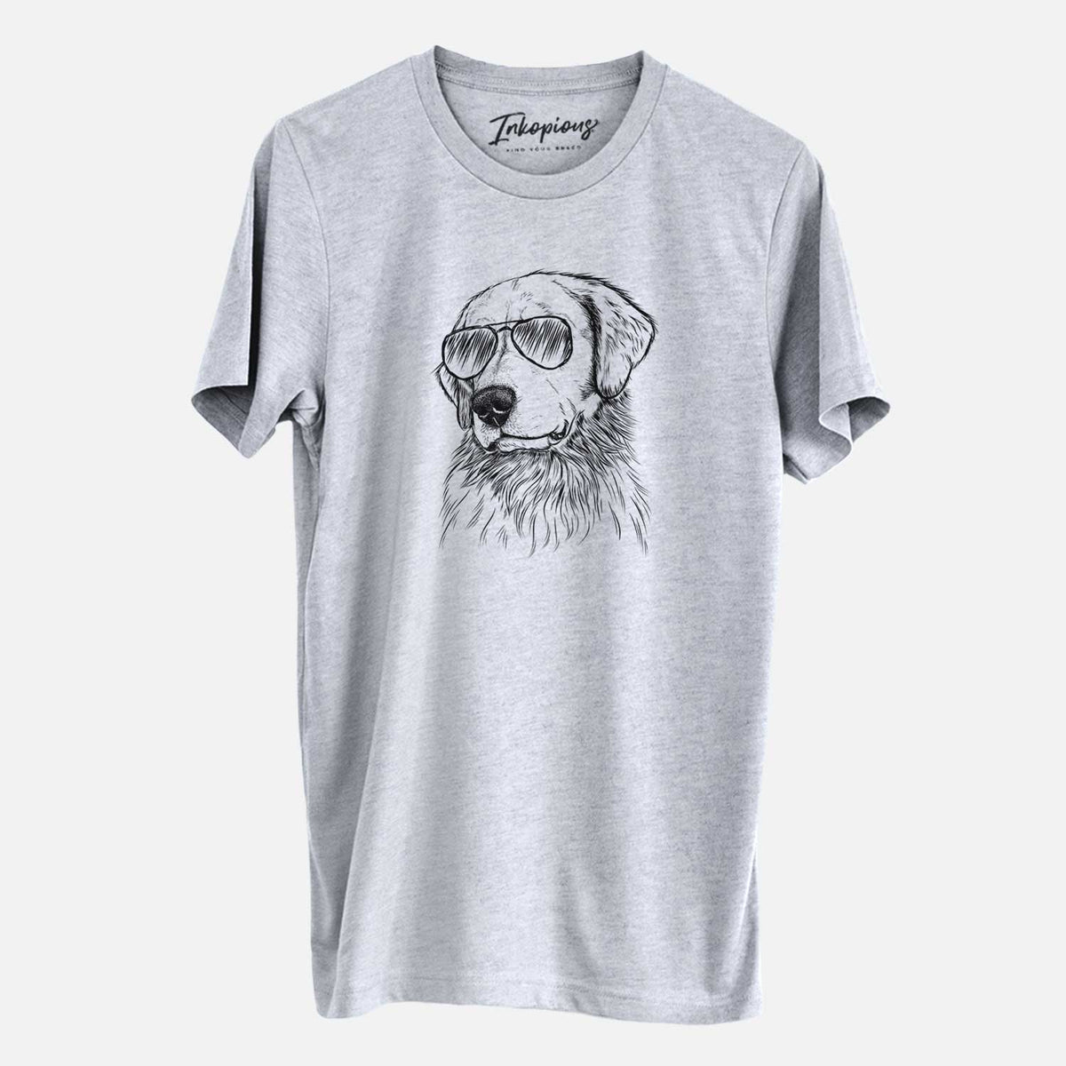 Aviator Quinn the Golden Retriever - Unisex Crewneck
