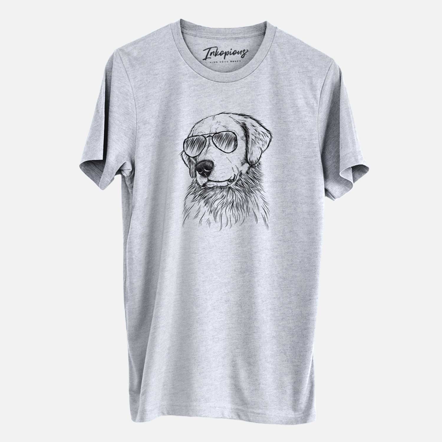 Aviator Quinn the Golden Retriever - Unisex Crewneck