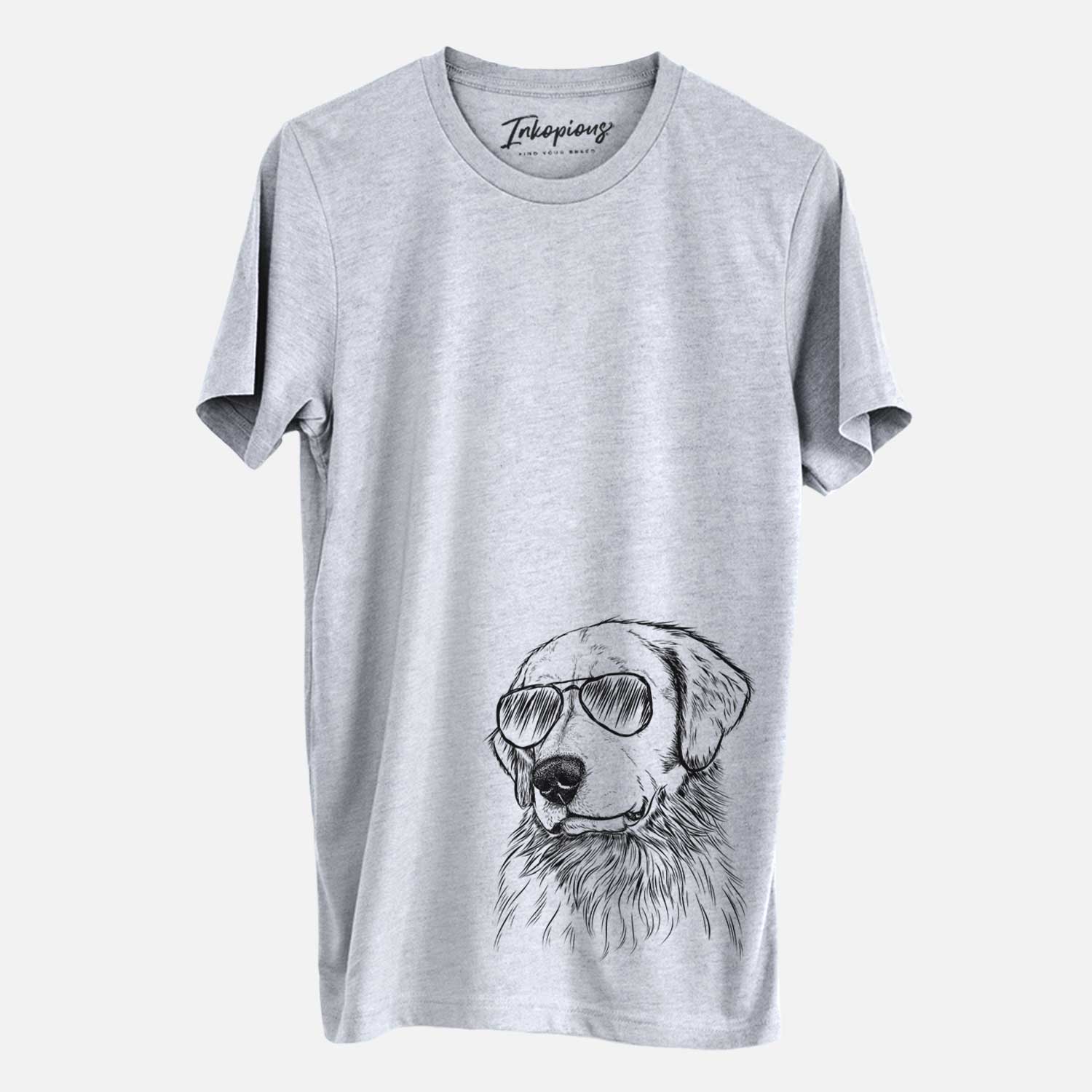 Aviator Quinn the Golden Retriever - Unisex Crewneck