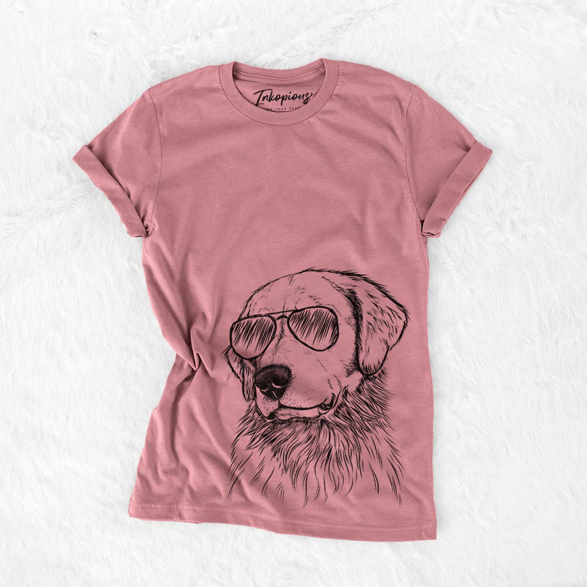 Quinn the Golden Retriever - Bella Canvas Unisex Crewneck
