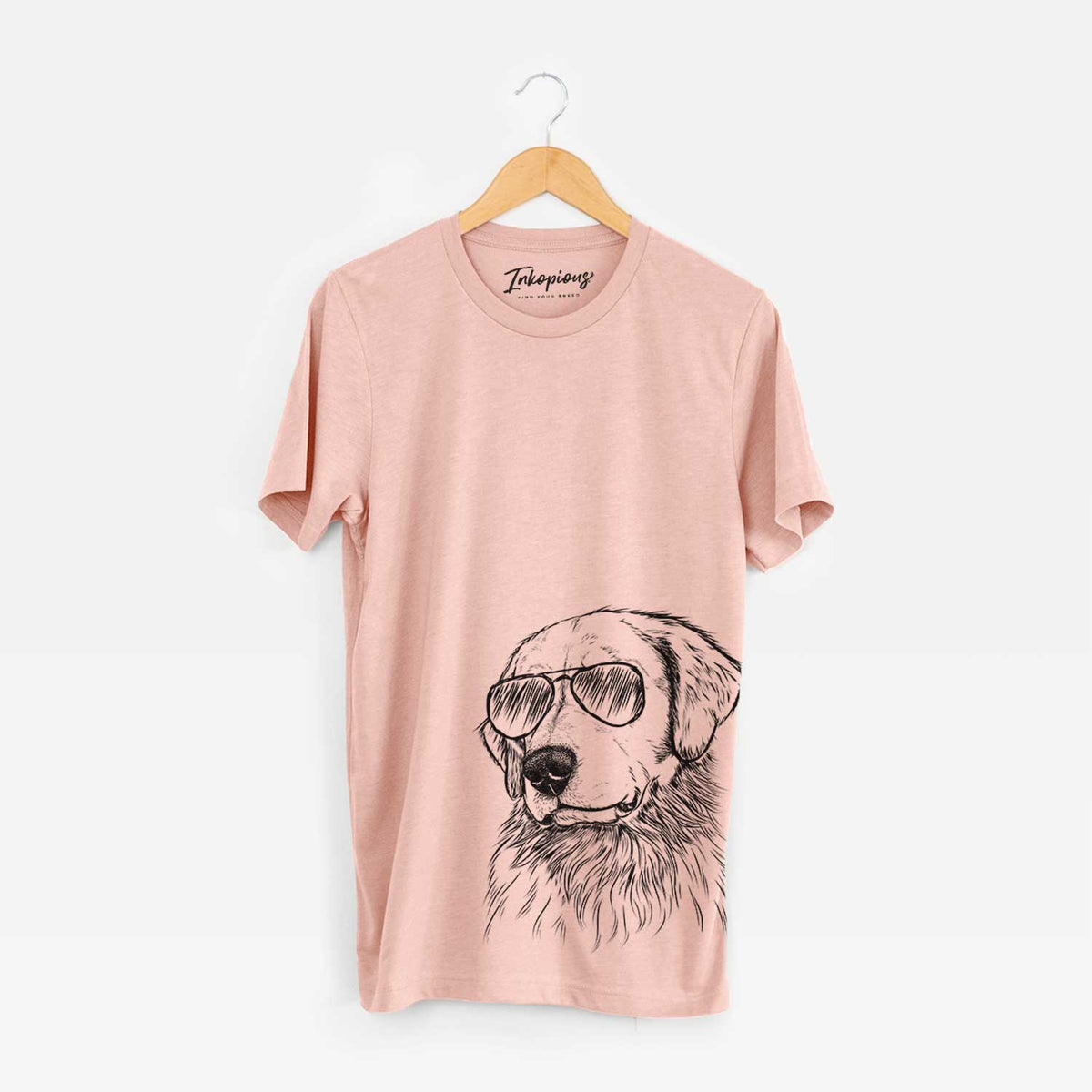 Quinn the Golden Retriever - Bella Canvas Unisex Crewneck