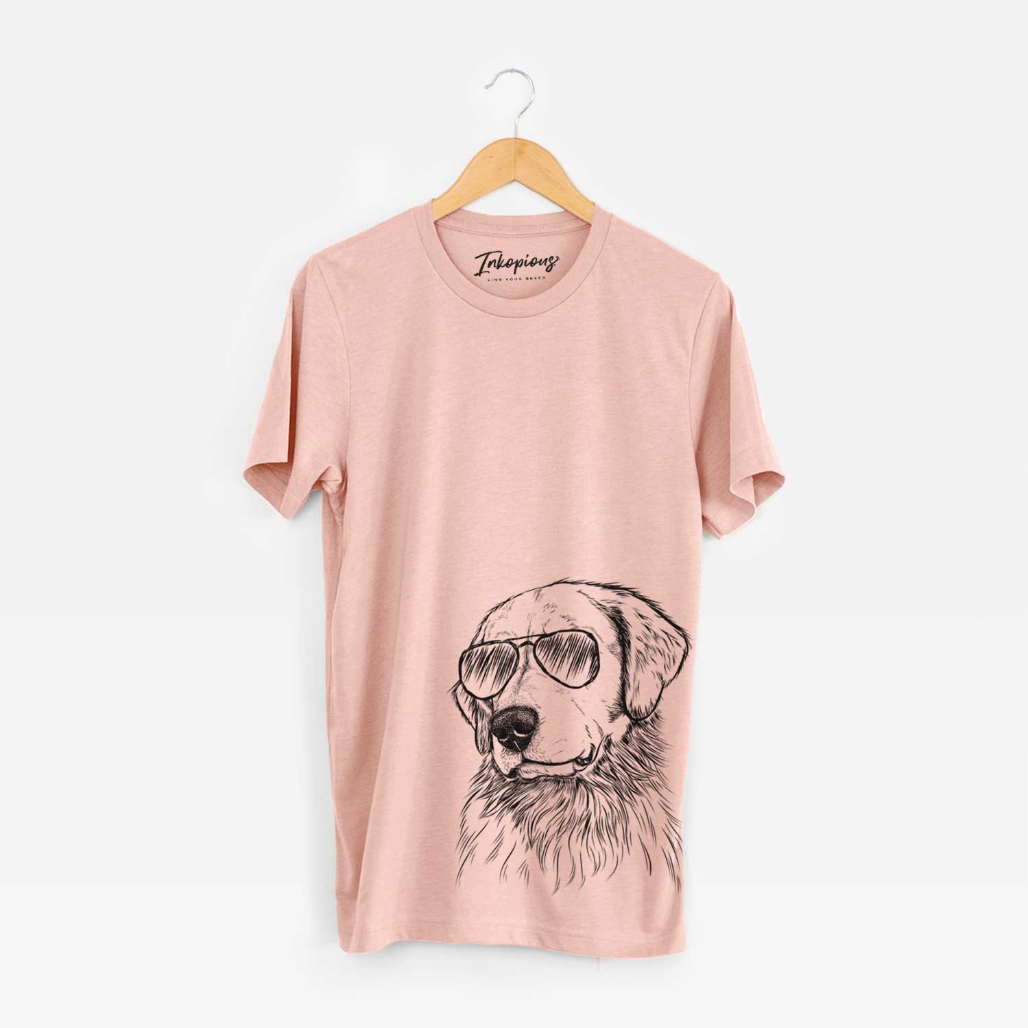 Aviator Quinn the Golden Retriever - Unisex Crewneck