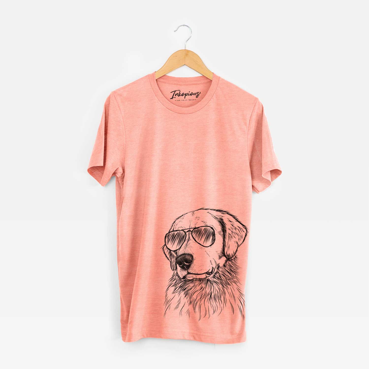 Aviator Quinn the Golden Retriever - Unisex Crewneck