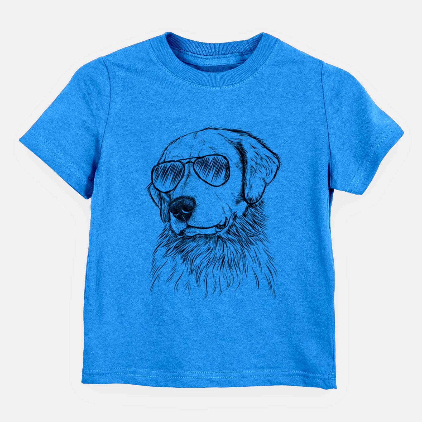 Aviator Quinn the Golden Retriever - Kids/Youth/Toddler Shirt