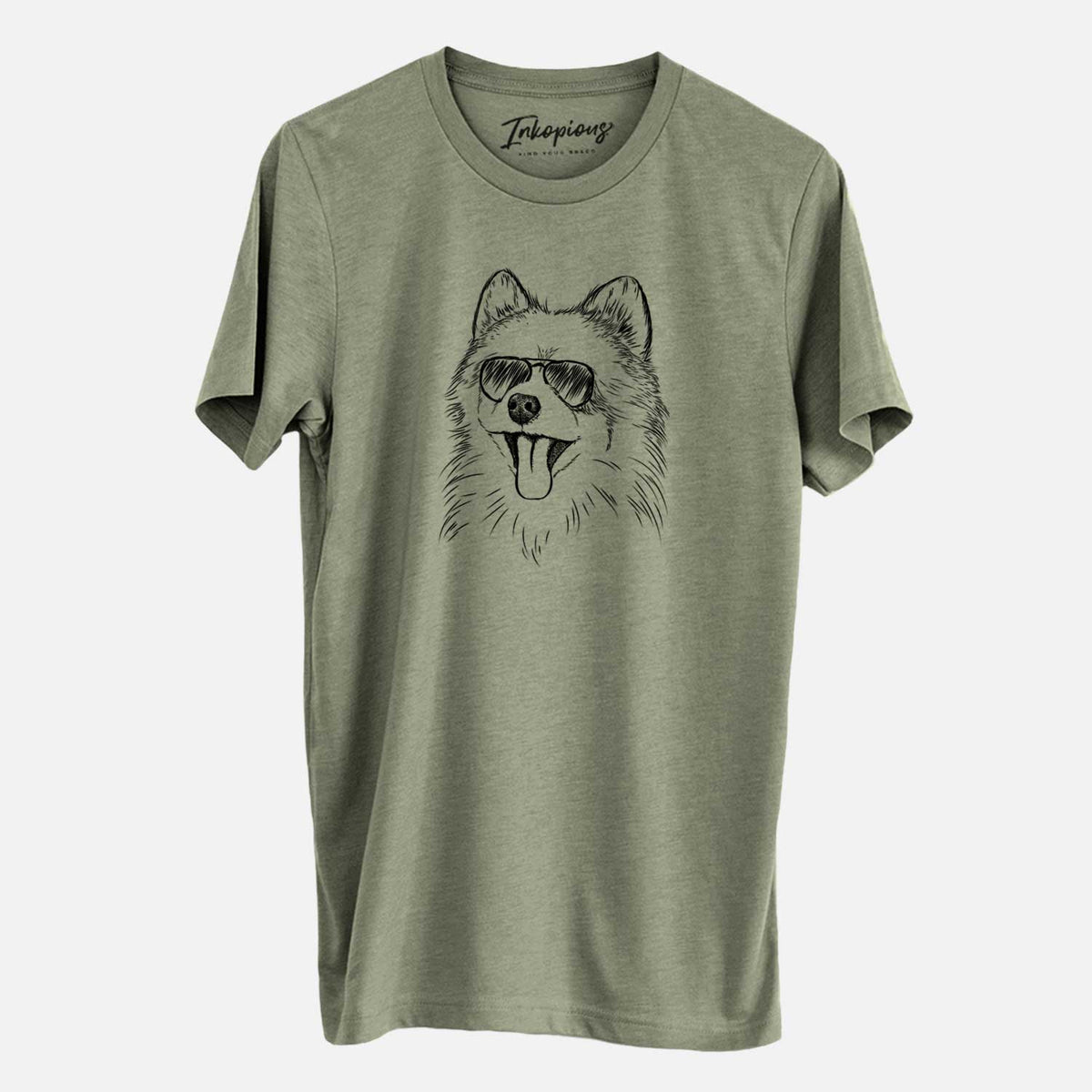 Aviator Quinn the Pomeranian - Unisex Crewneck
