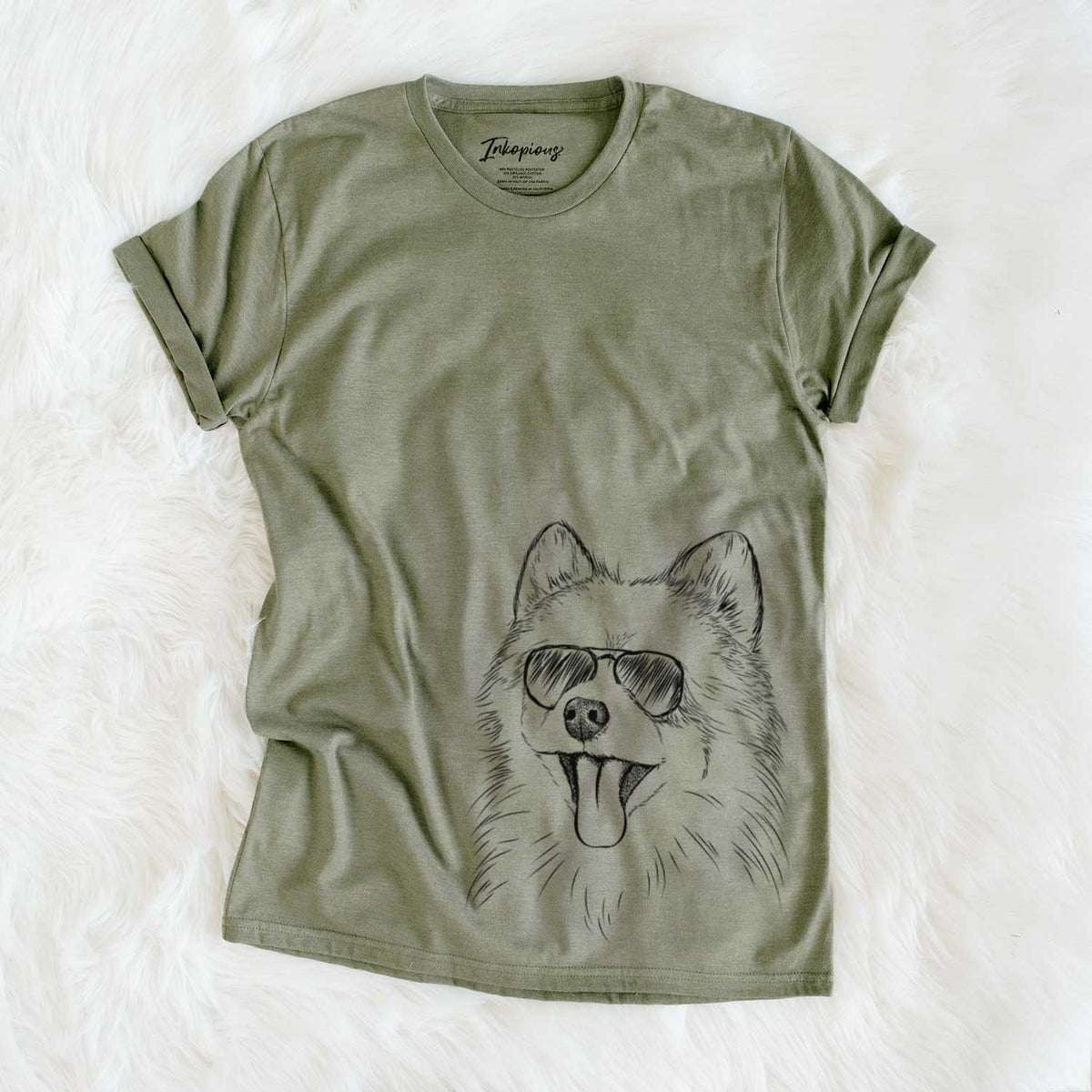 Aviator Quinn the Pomeranian - Unisex Crewneck