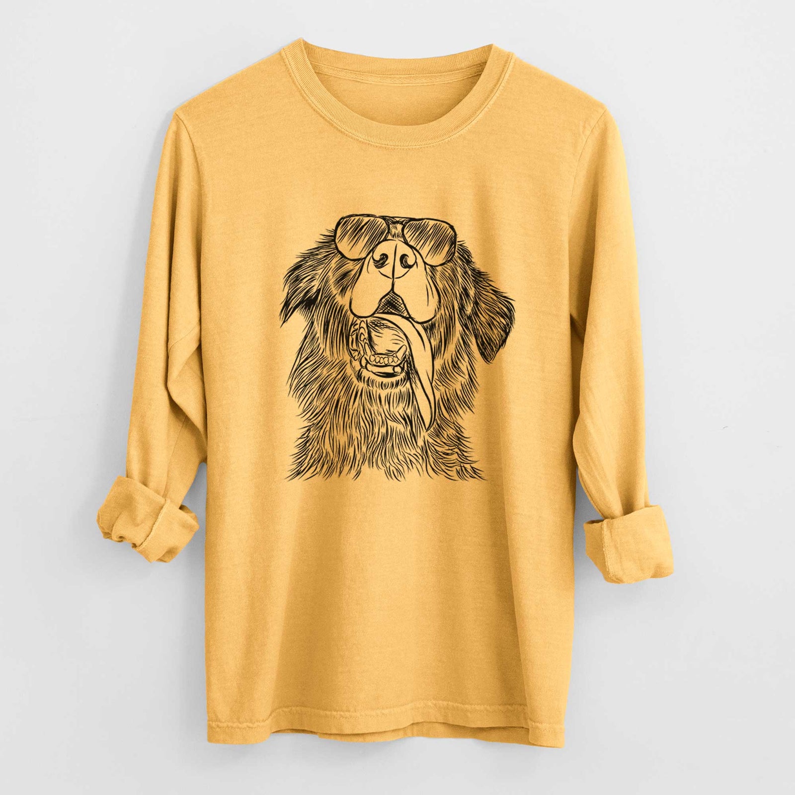 Aviators Quint the Mixed Breed - Heavyweight 100% Cotton Long Sleeve