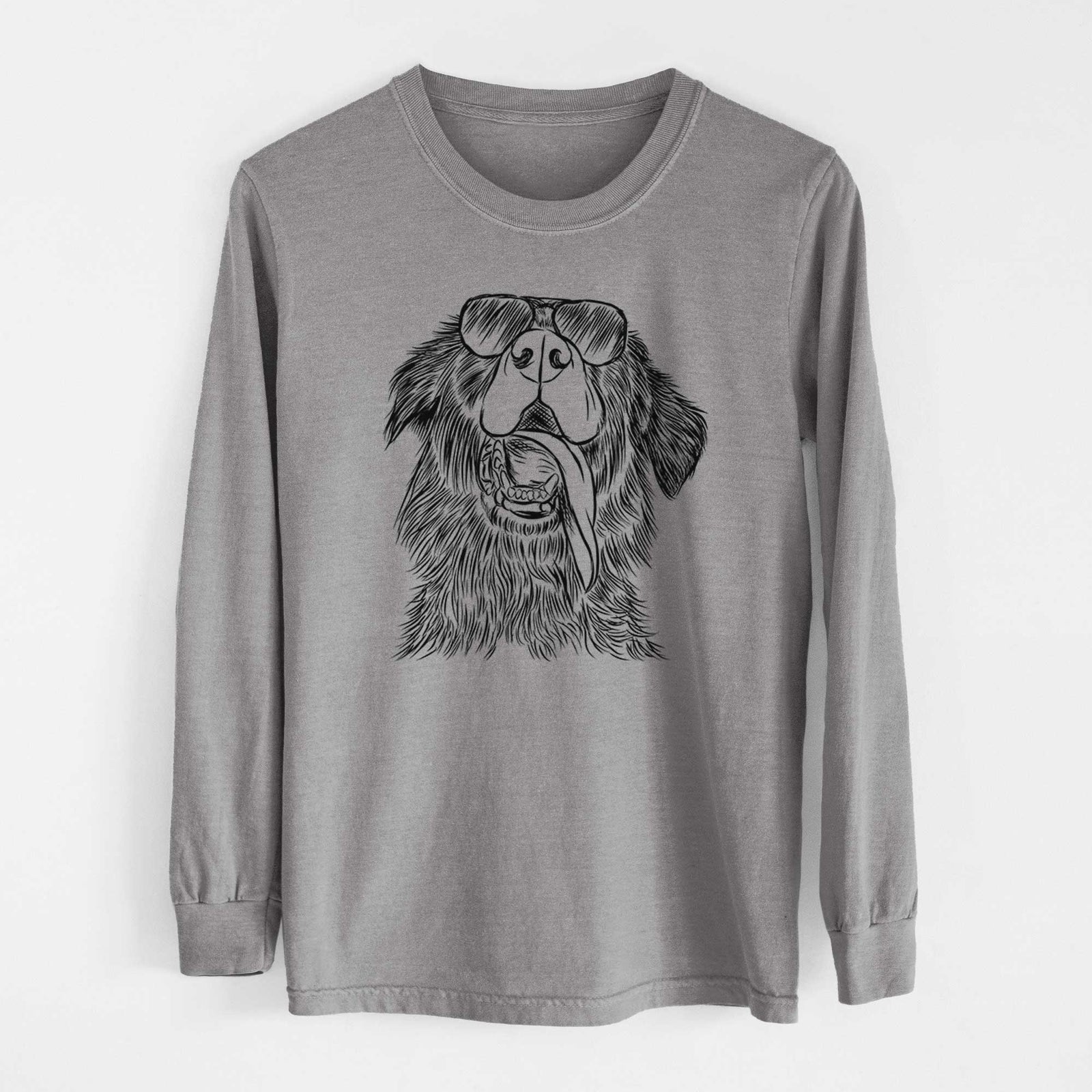 Aviators Quint the Mixed Breed - Heavyweight 100% Cotton Long Sleeve