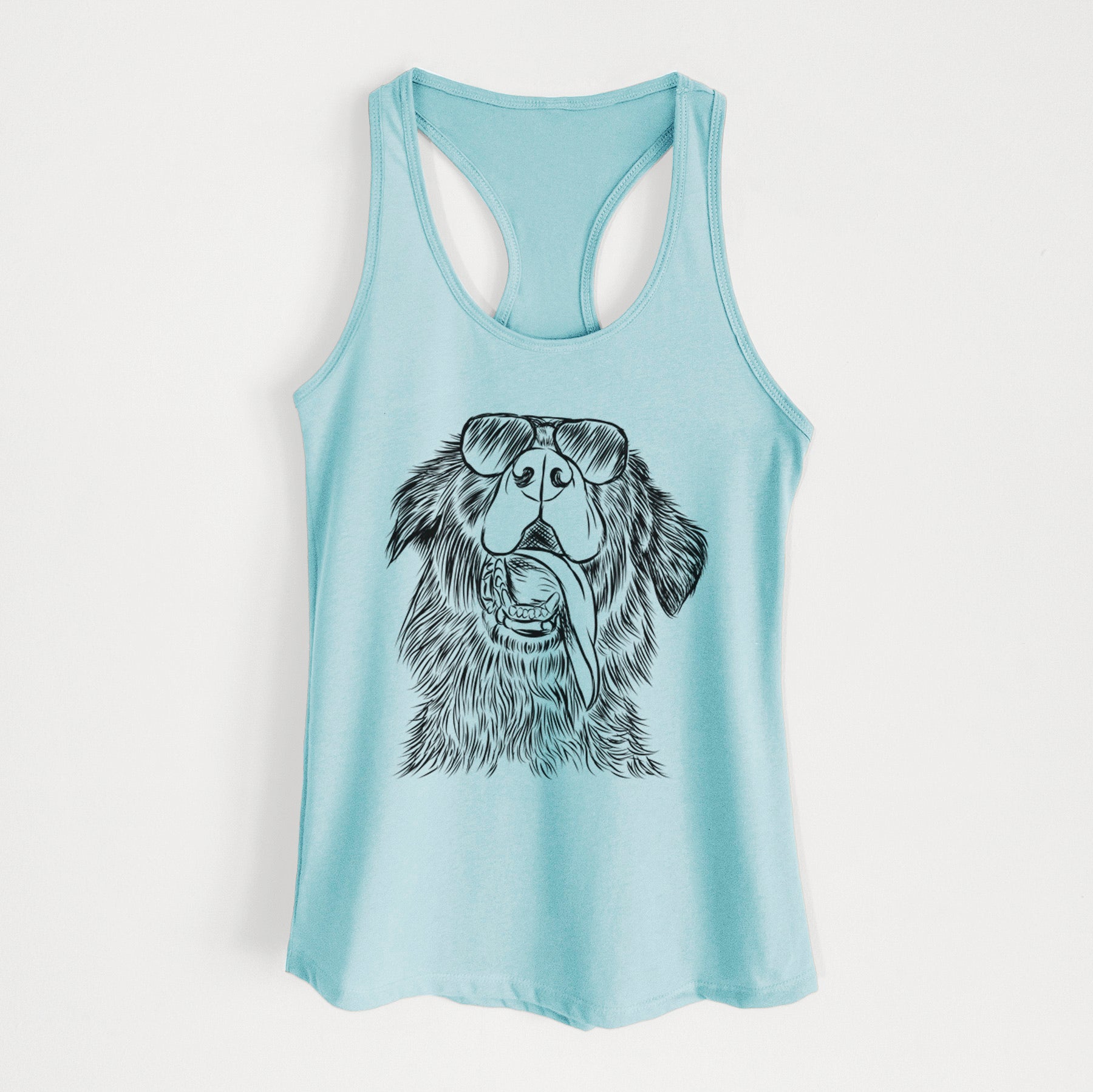 Quint the Mixed Breed - Women's Racerback Tanktop