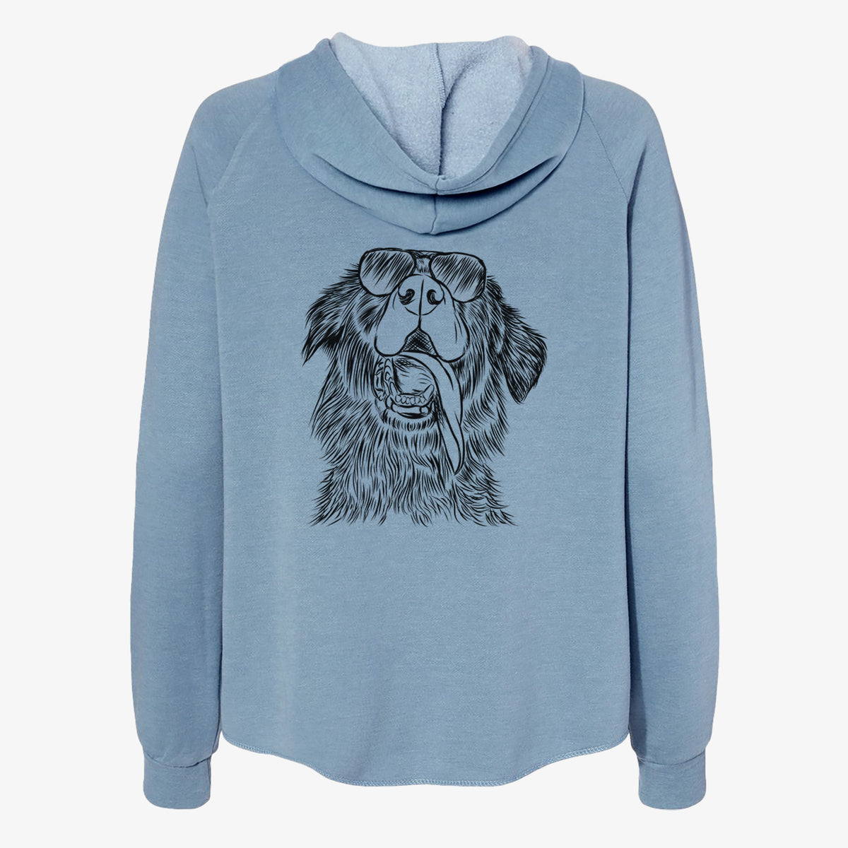 Quint the Mixed Breed - Women's Cali Wave Zip-Up Sweatshirt