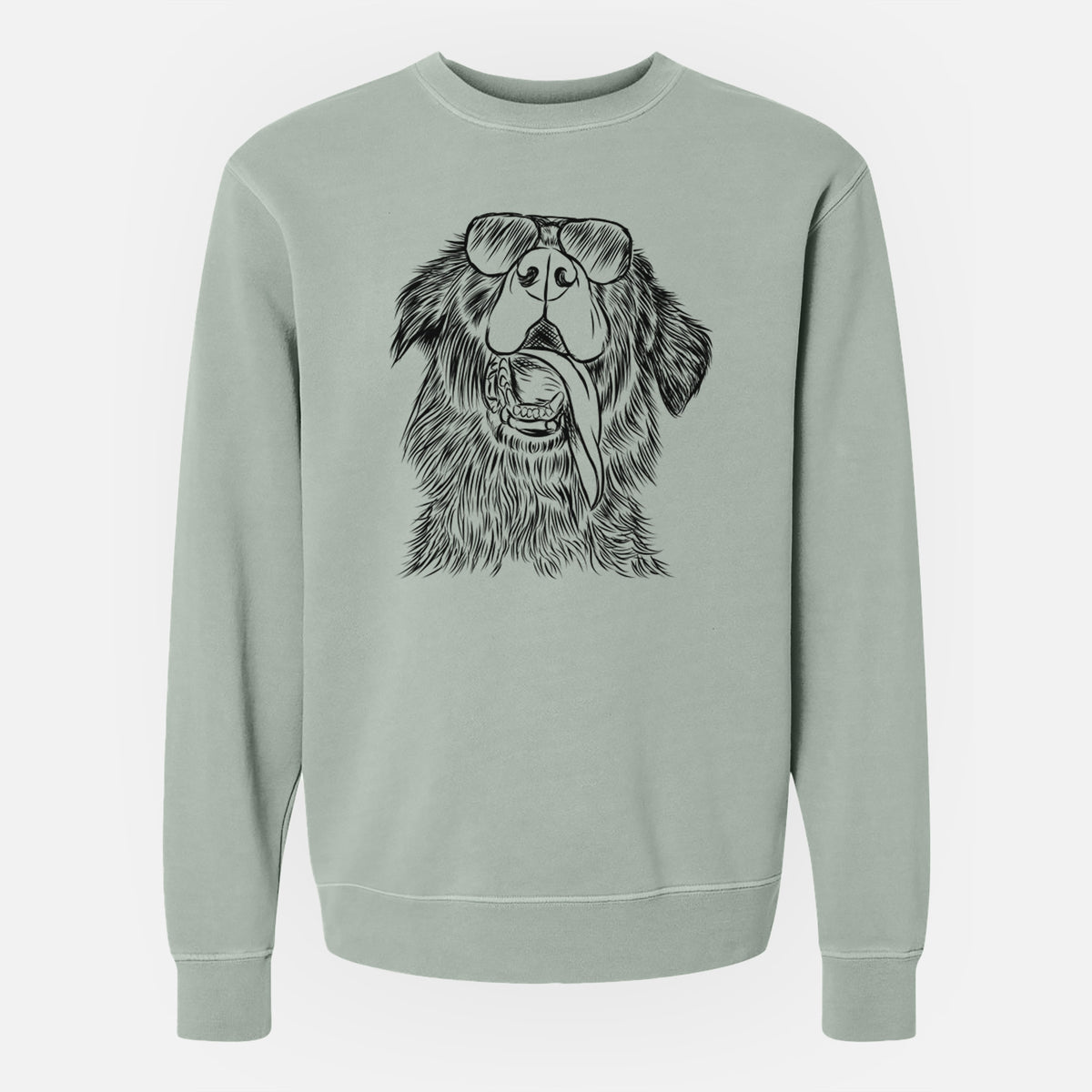 Aviator Quint the Mixed Breed - Unisex Pigment Dyed Crew Sweatshirt
