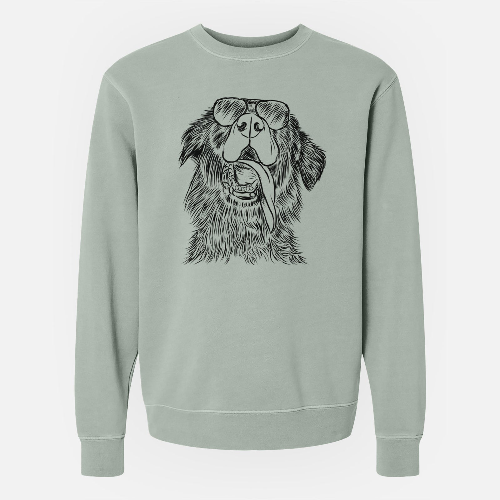 Aviator Quint the Mixed Breed - Unisex Pigment Dyed Crew Sweatshirt