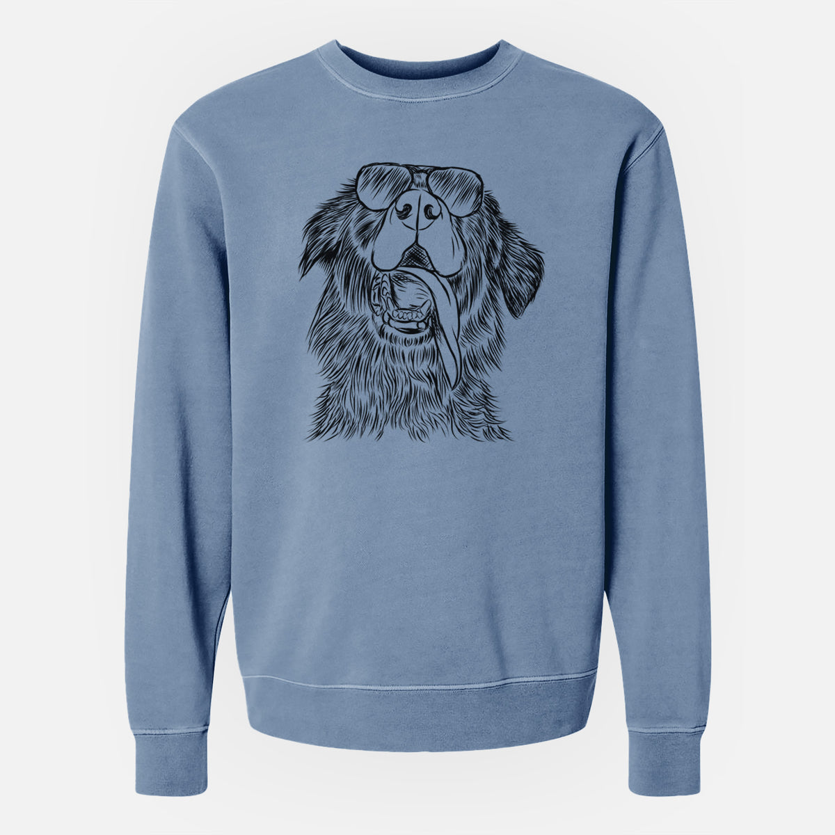 Aviator Quint the Mixed Breed - Unisex Pigment Dyed Crew Sweatshirt
