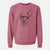 Aviator Radar the Pitbull Mix - Unisex Pigment Dyed Crew Sweatshirt