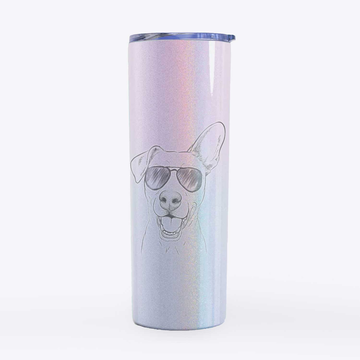 Radar the Pitbull Mix - 20oz Skinny Tumbler