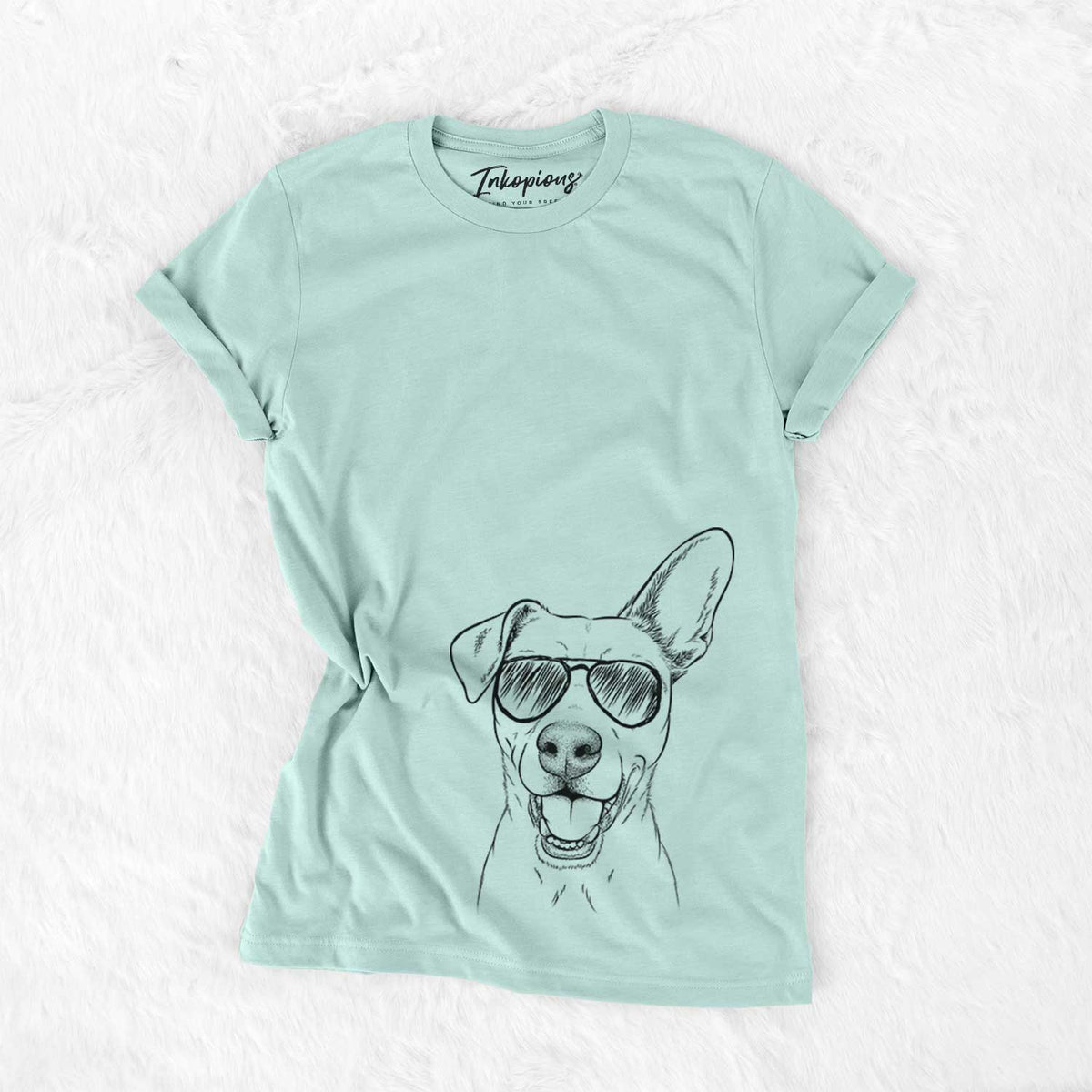 Aviator Radar the Pitbull Mix - Unisex Crewneck