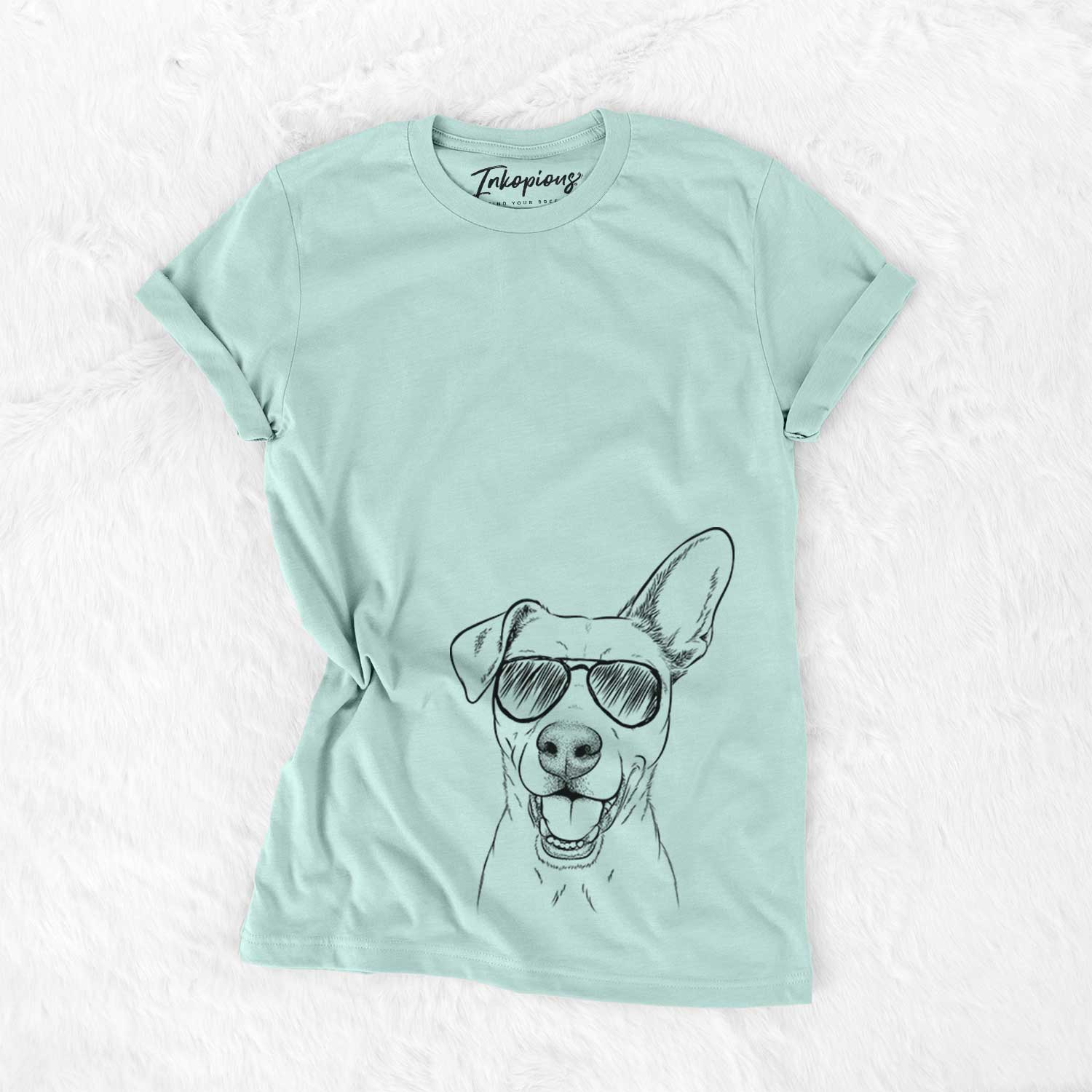Aviator Radar the Pitbull Mix - Unisex Crewneck
