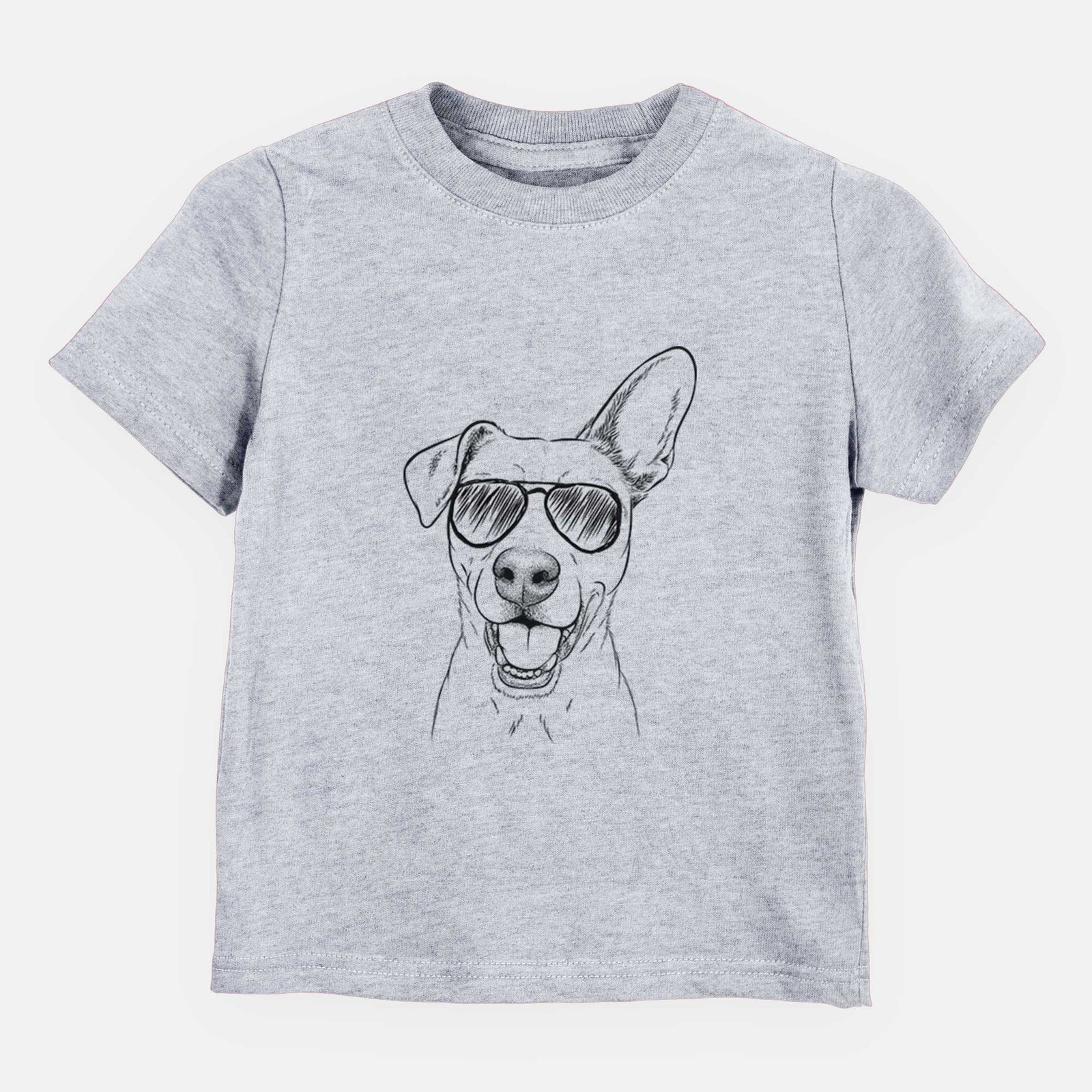 Aviator Radar the Pitbull Mix - Kids/Youth/Toddler Shirt