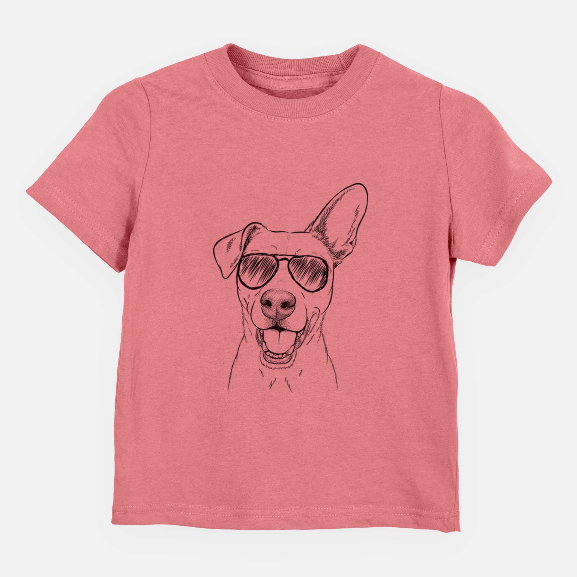 Aviator Radar the Pitbull Mix - Kids/Youth/Toddler Shirt