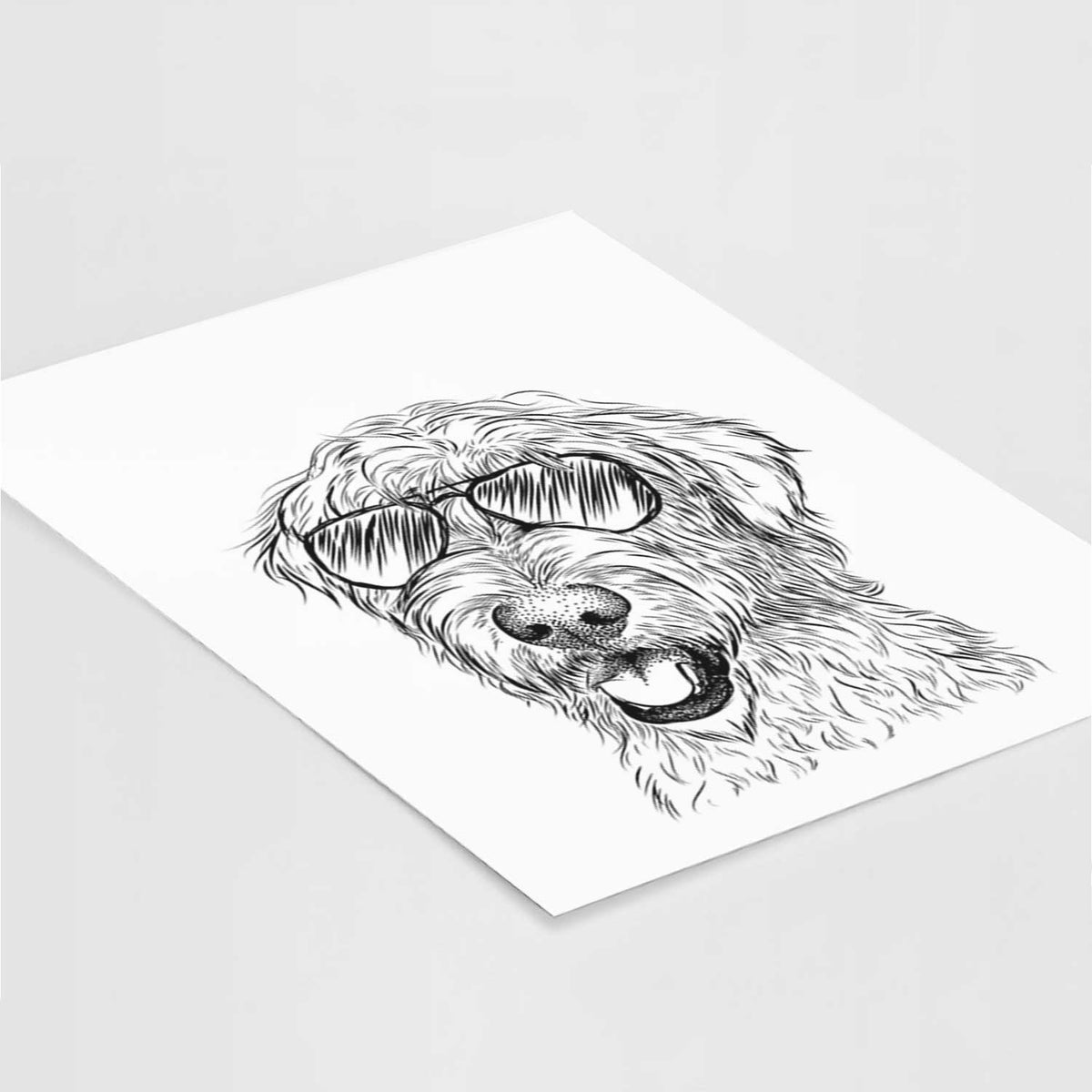 Ragnar the Irish Wolfhound Art Print