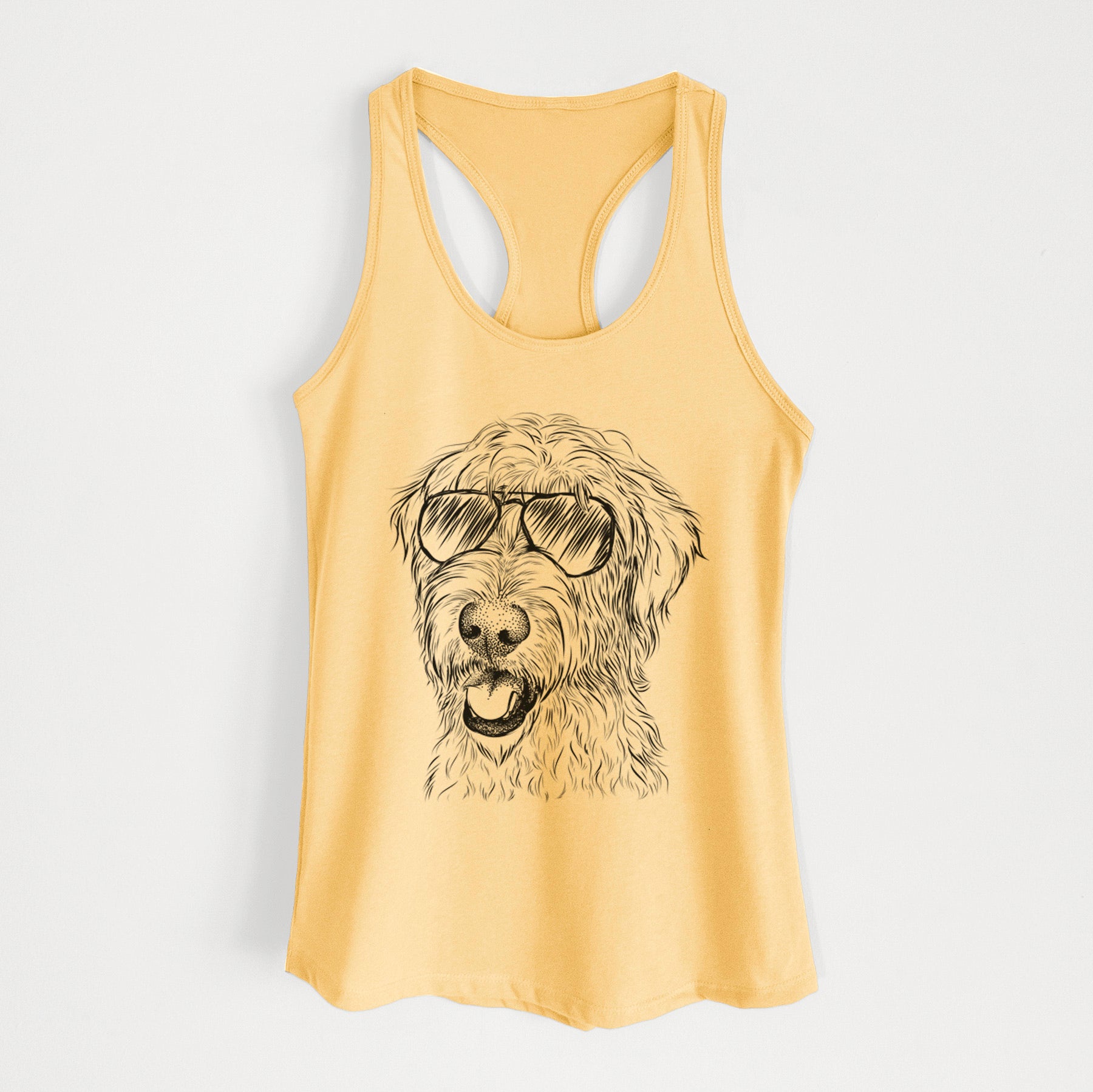 Ragnar the Irish Wolfhound - Women's Racerback Tanktop