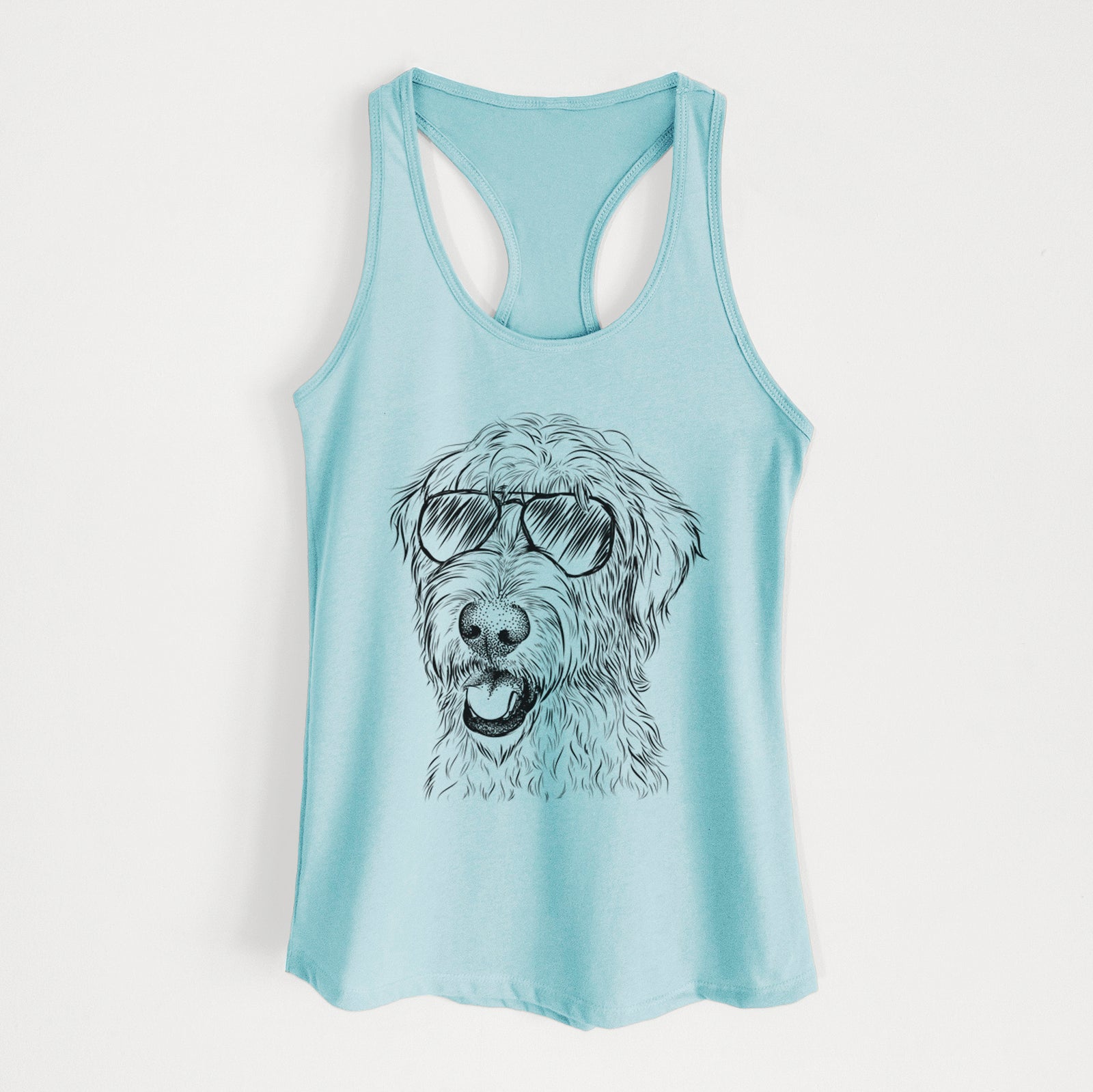 Ragnar the Irish Wolfhound - Women's Racerback Tanktop