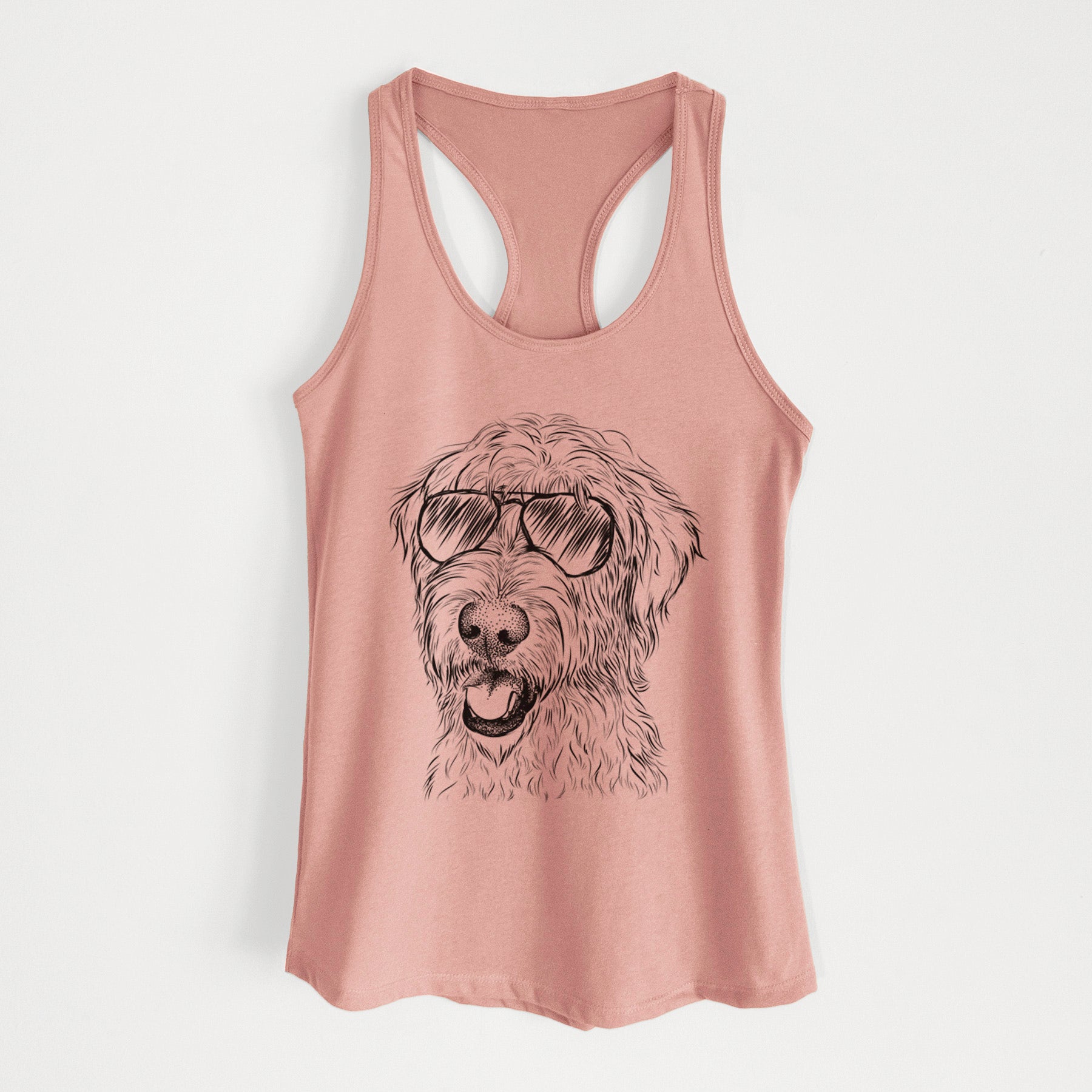 Ragnar the Irish Wolfhound - Women's Racerback Tanktop