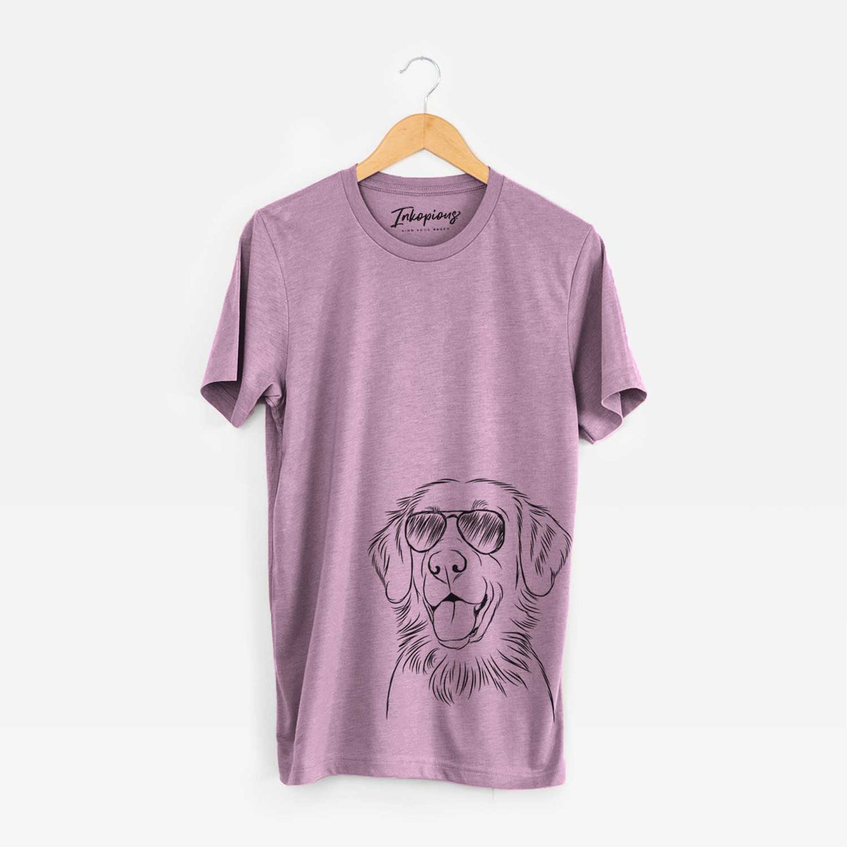 Aviator Raisin the Flat Coated Retriever - Unisex Crewneck