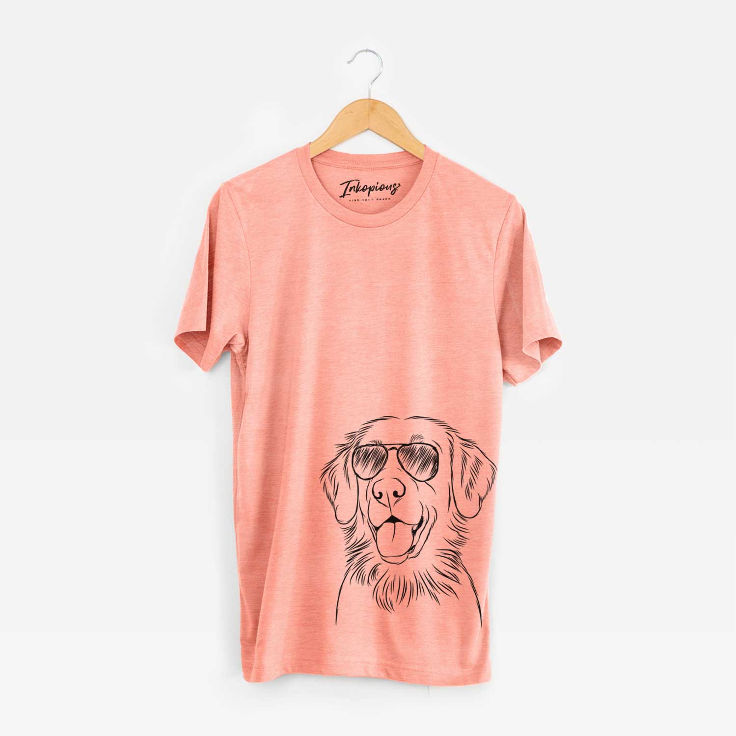 Aviator Raisin the Flat Coated Retriever - Unisex Crewneck