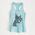 Ralphie the Boston Terrier - Women's Racerback Tanktop