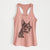 Ralphie the Boston Terrier - Women's Racerback Tanktop