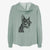 Ralphie the Boston Terrier - Women's Cali Wave Zip-Up Sweatshirt