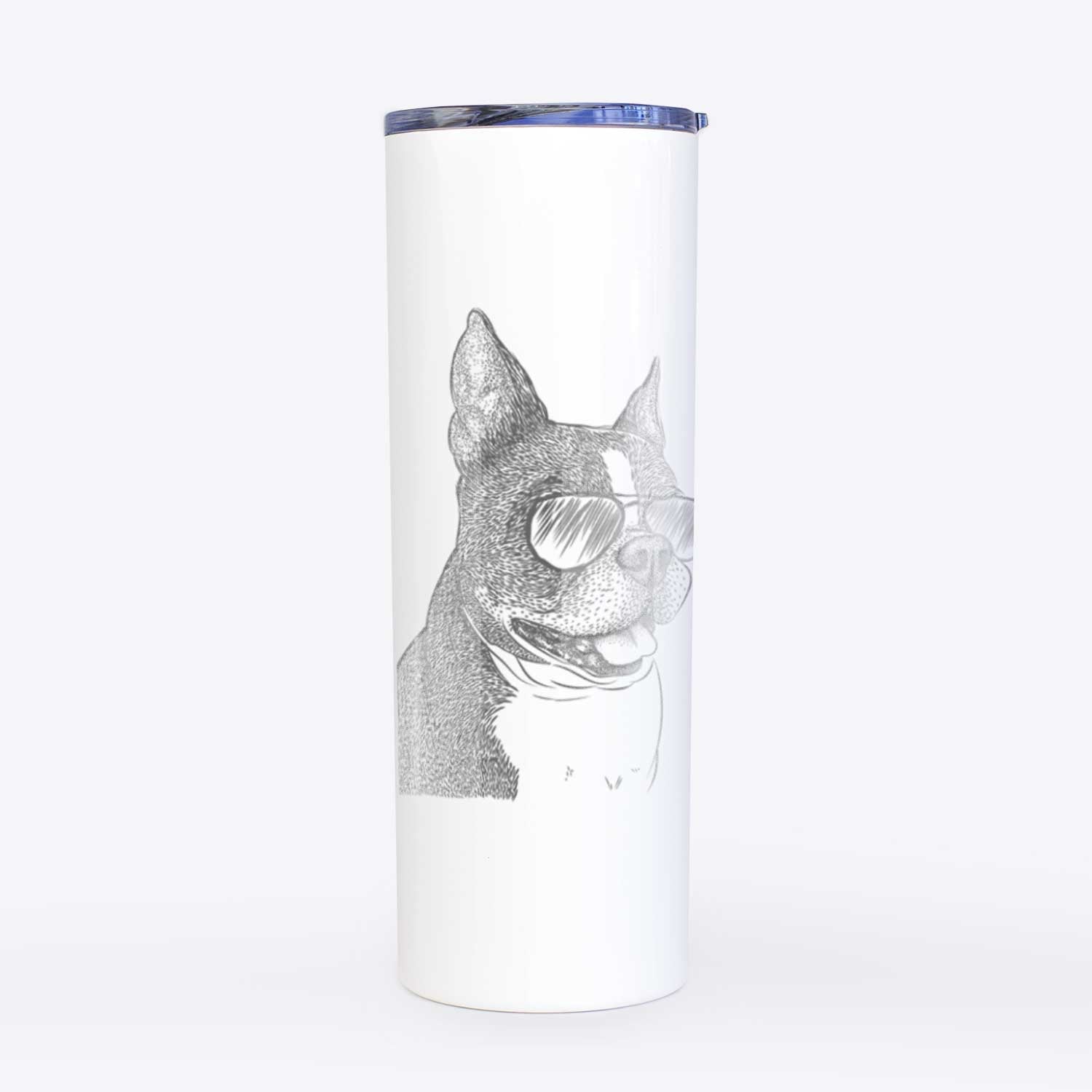 Ralphie the Boston Terrier - 20oz Skinny Tumbler